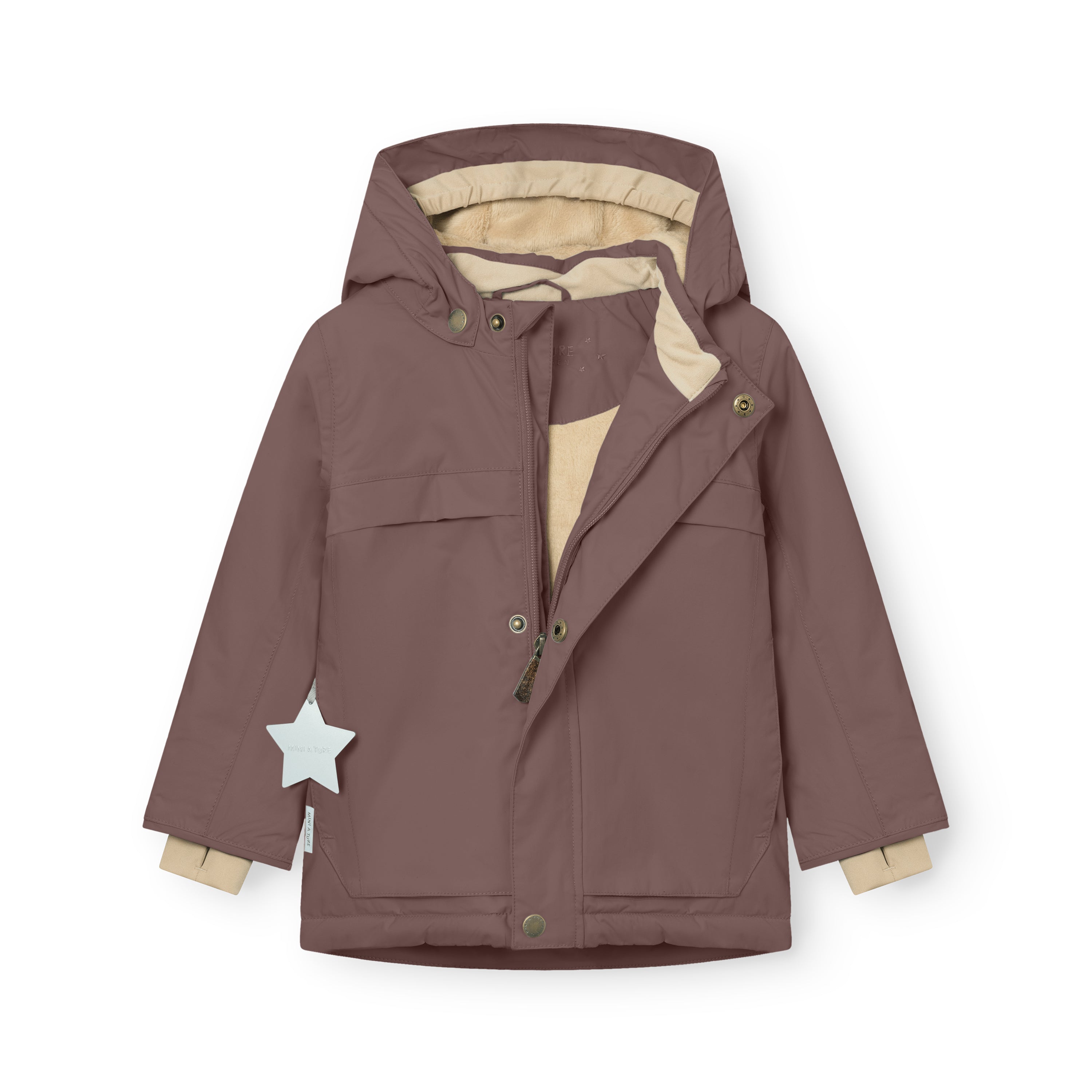 MATWALDO fleeceforet vinterjakke. GRS