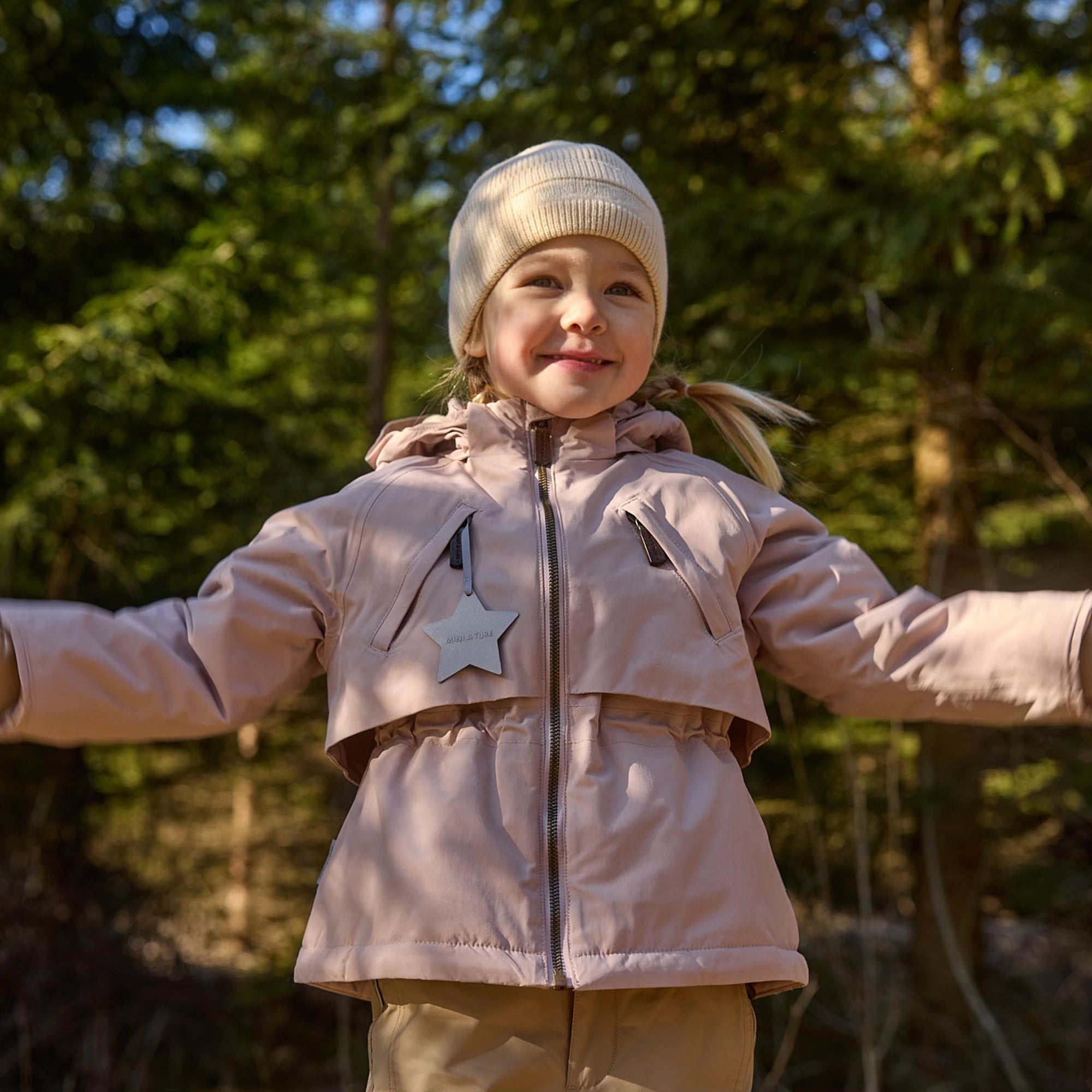 MATALGEANA fleeceforet vinterjakke. GRS