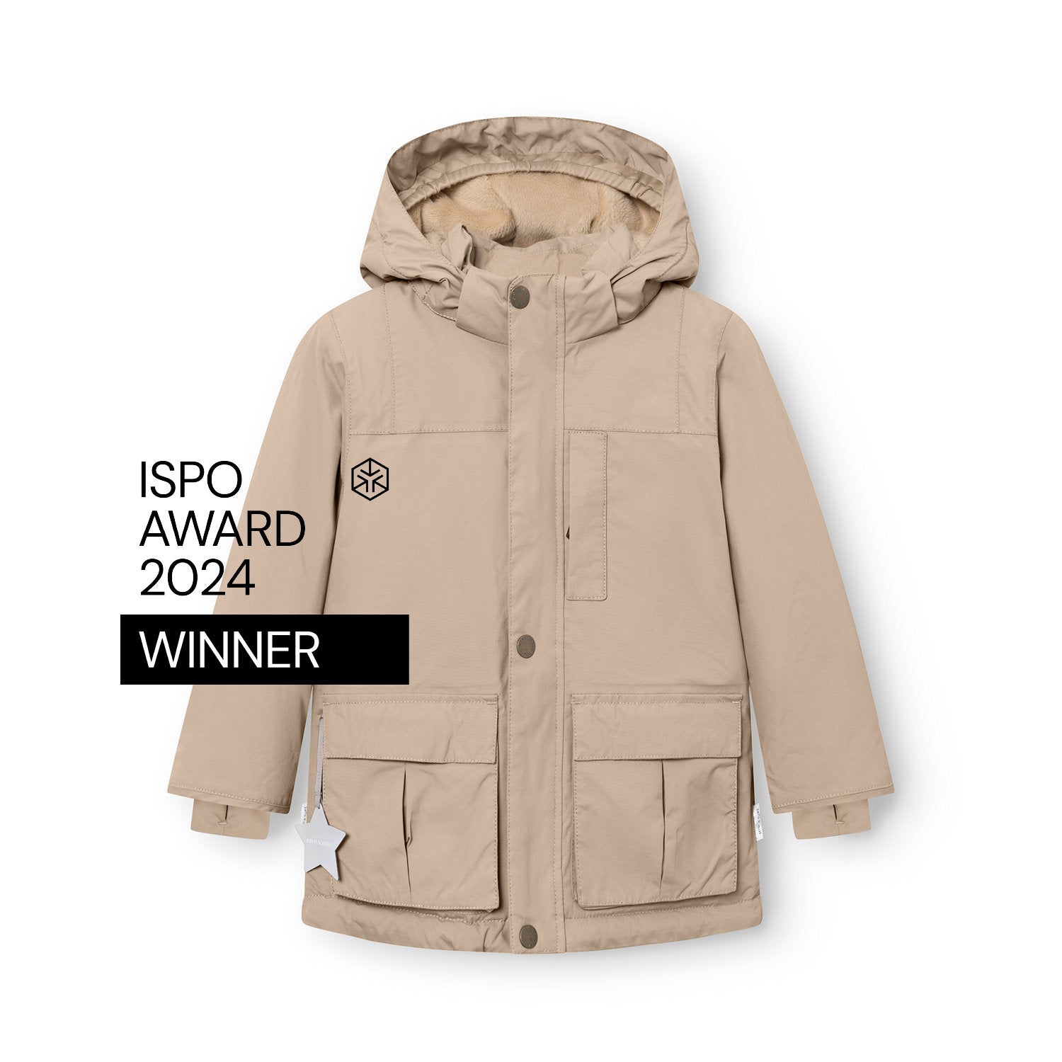 MATKASTORIO fleeceforet vinterjakke. GRS