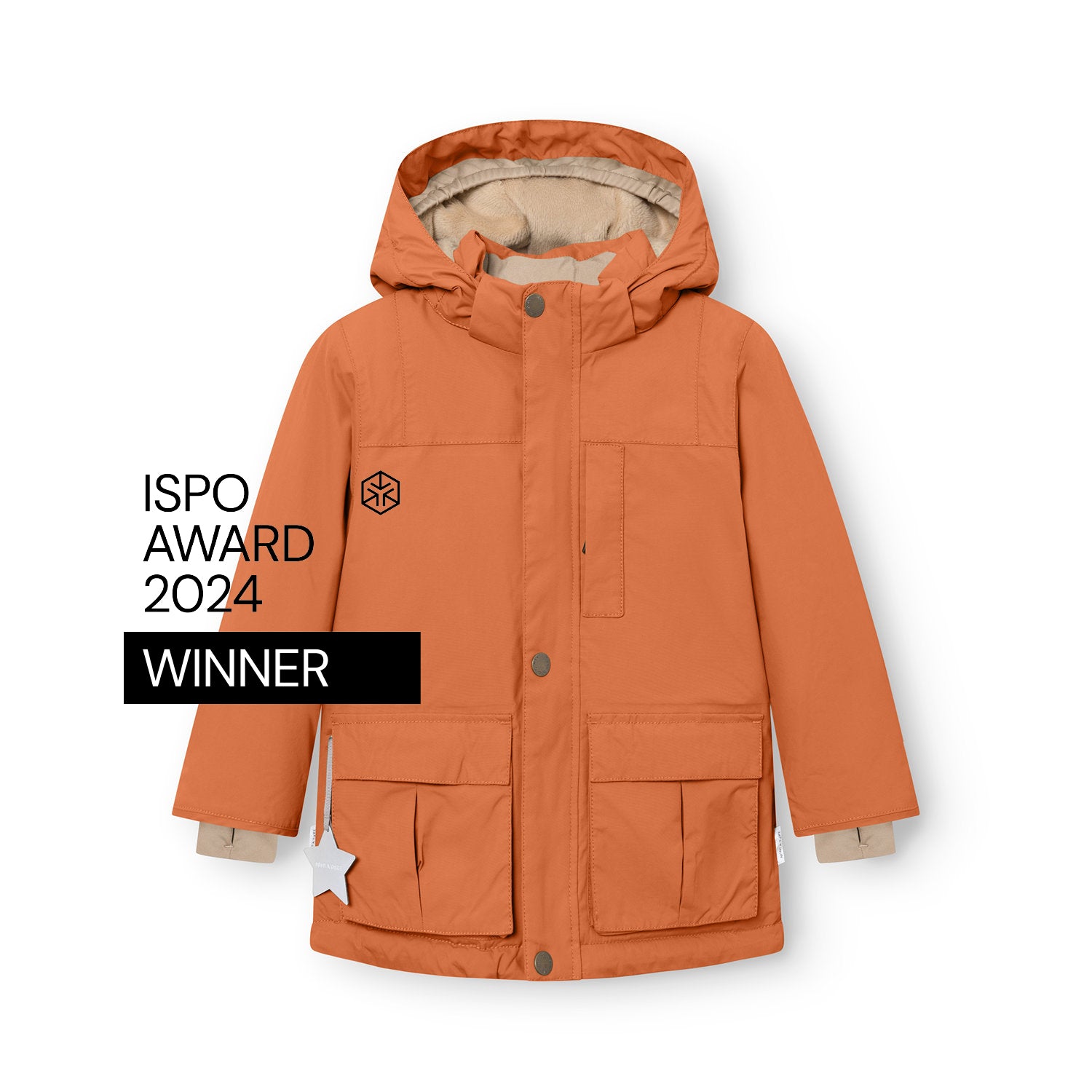 MATKASTORIO fleeceforet vinterjakke. GRS