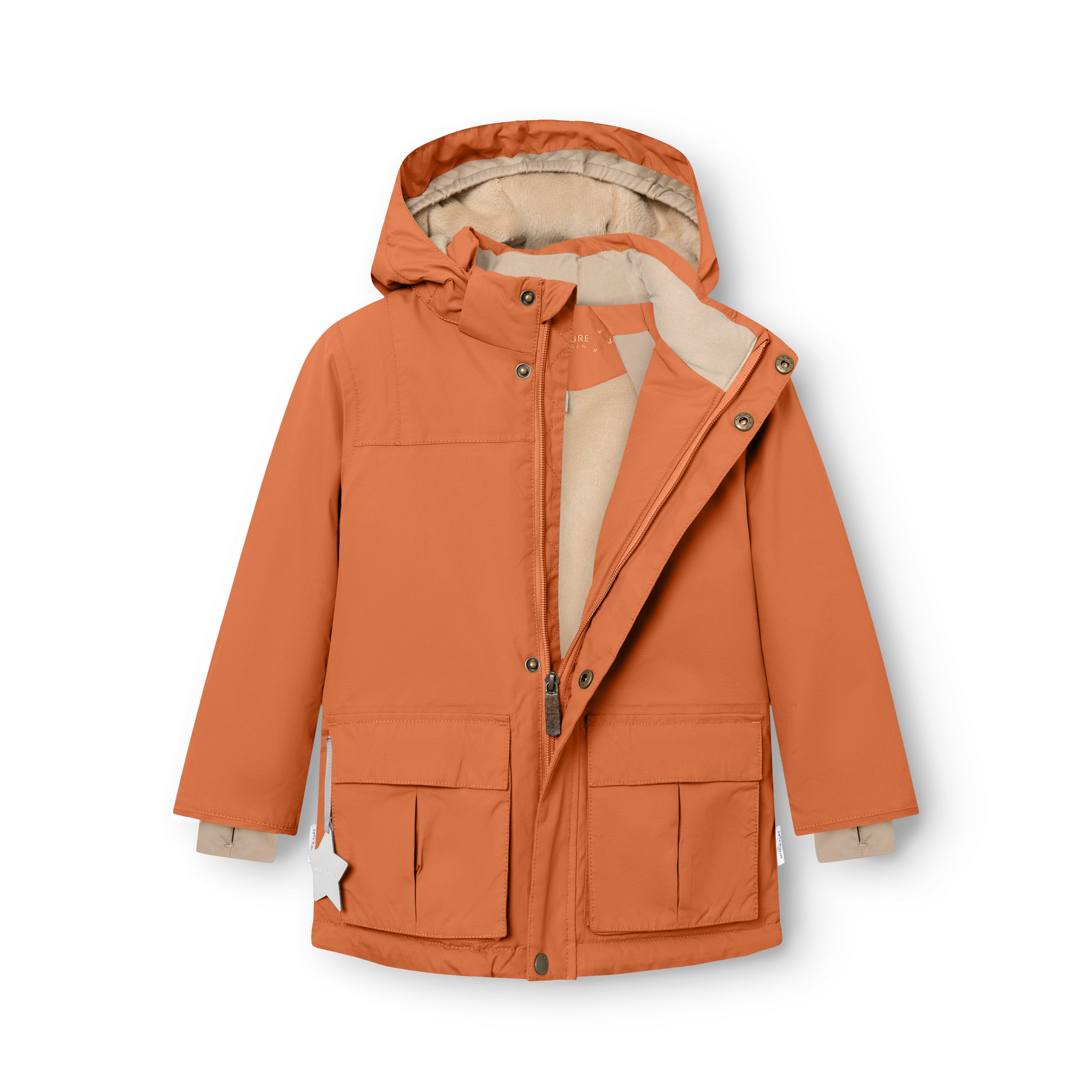 MATKASTORIO fleeceforet vinterjakke. GRS