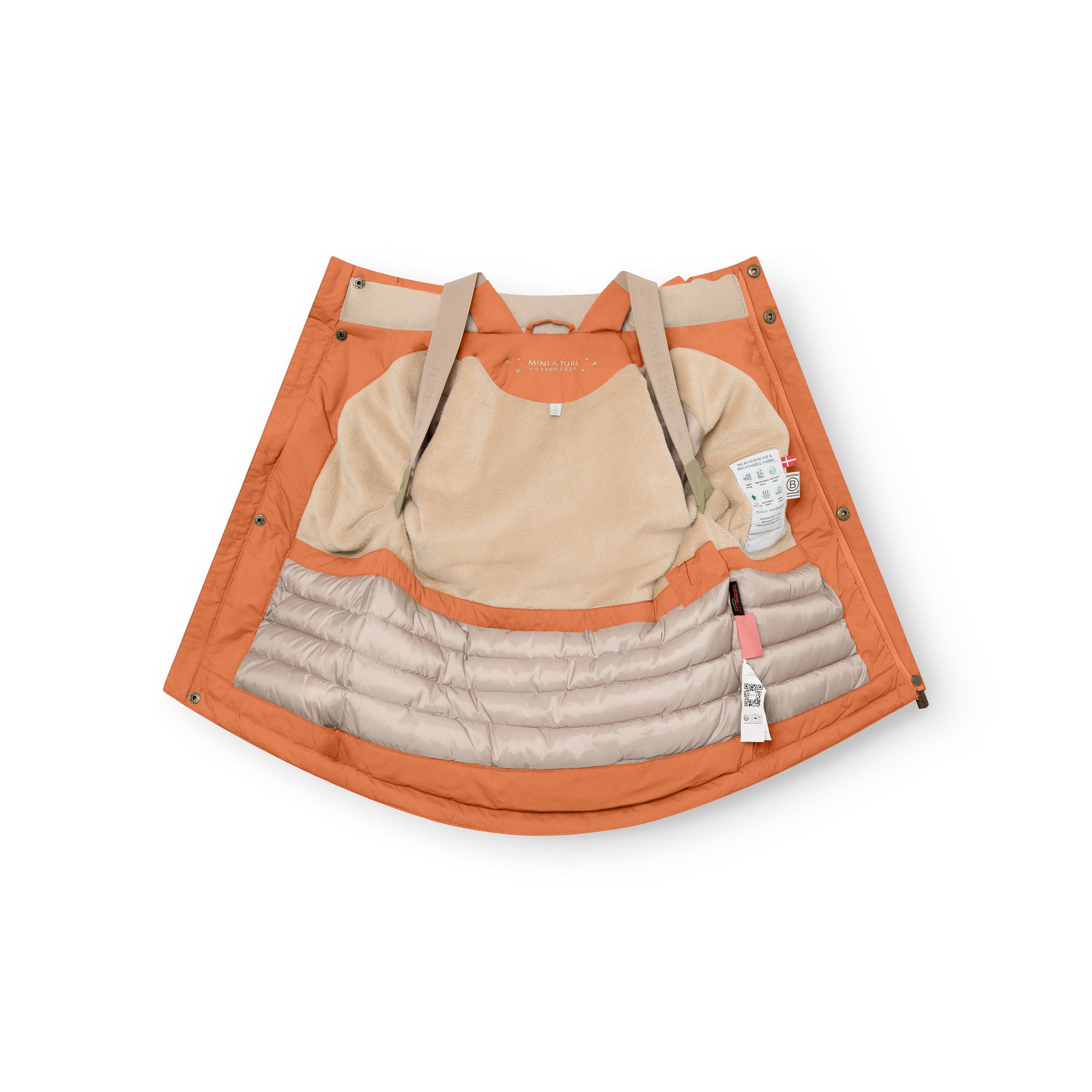 MATKASTORIO fleeceforet vinterjakke. GRS