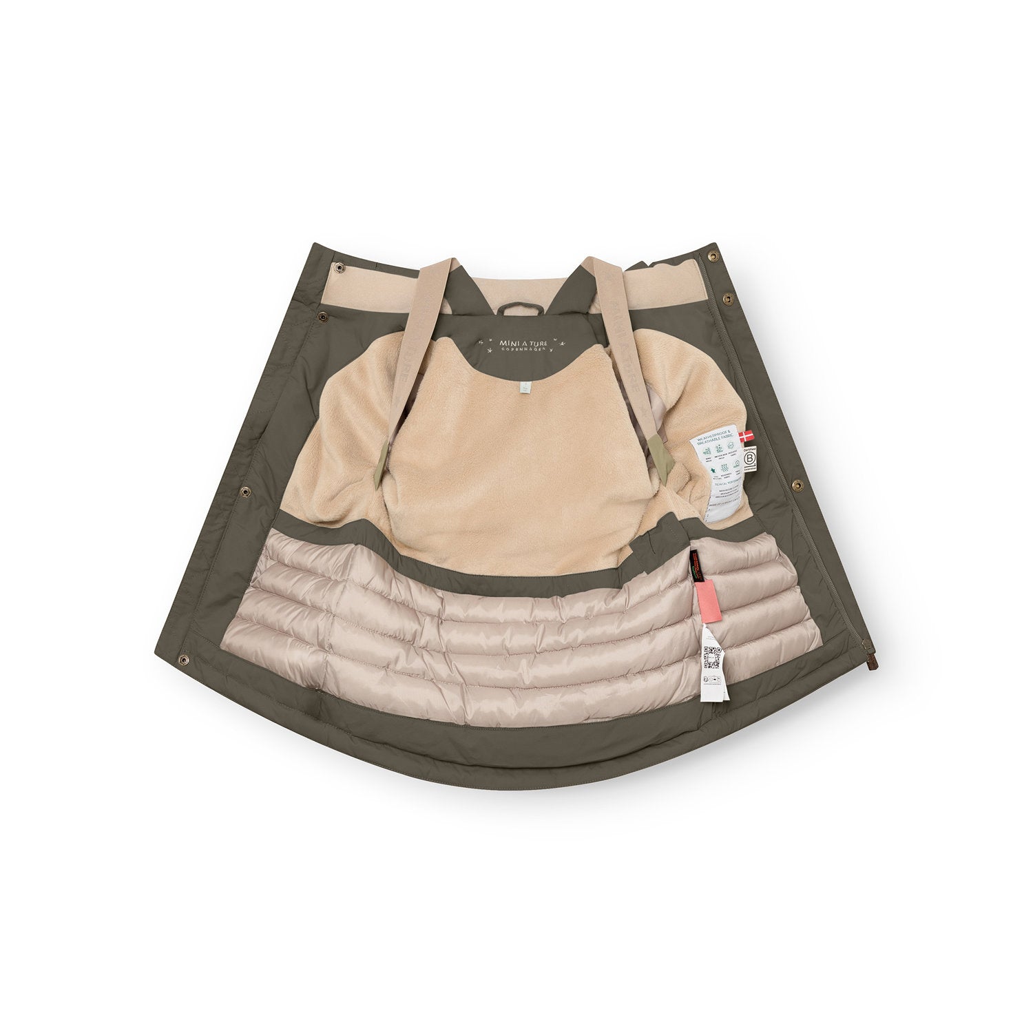 MATKASTORIO fleeceforet vinterjakke. GRS