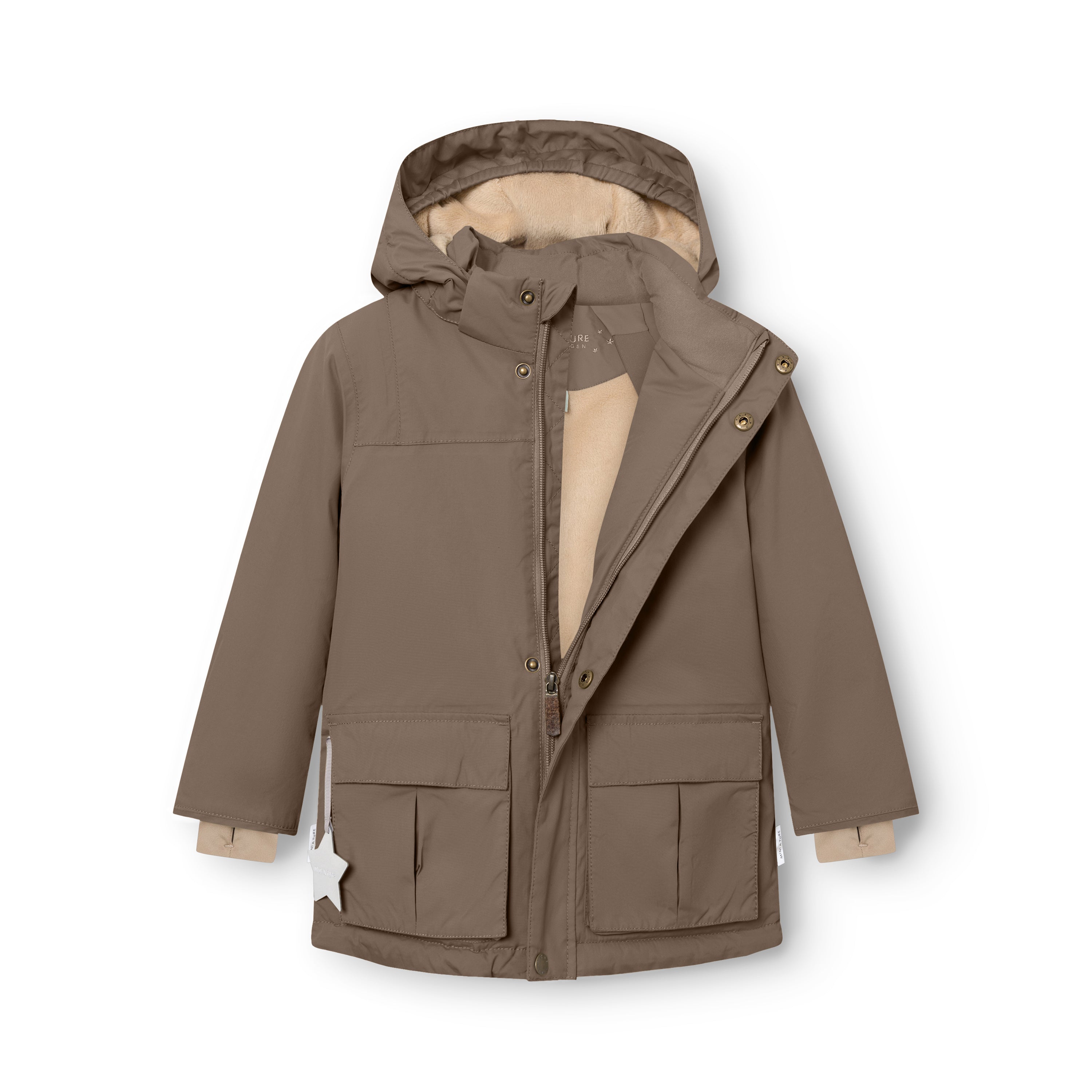 MATKASTORIO fleeceforet vinterjakke. GRS