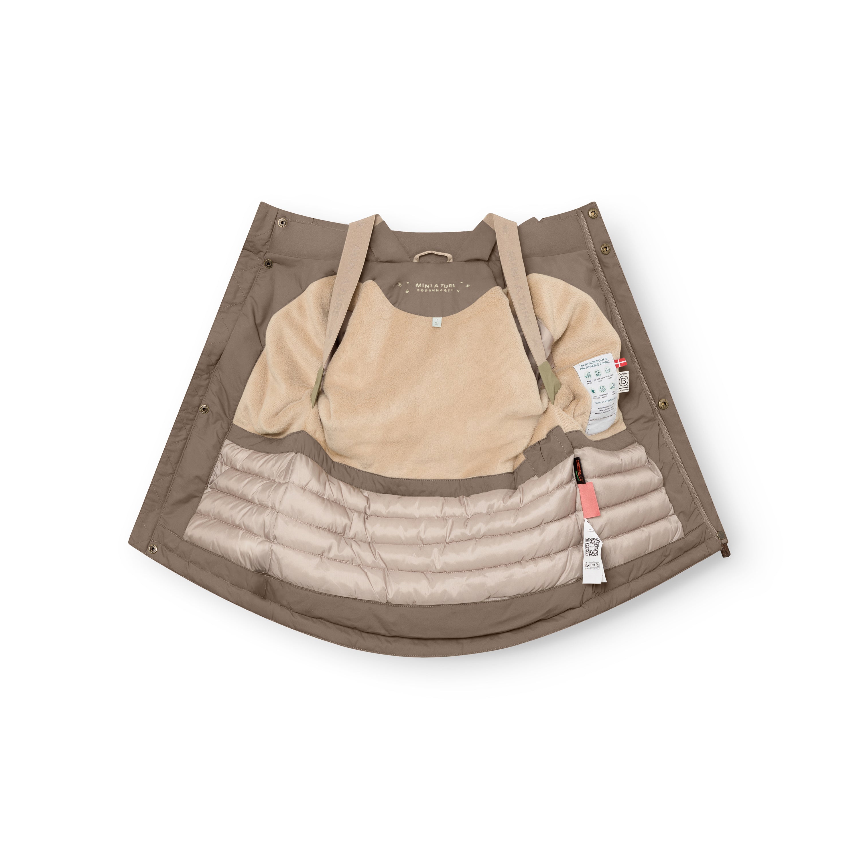 MATKASTORIO fleeceforet vinterjakke. GRS