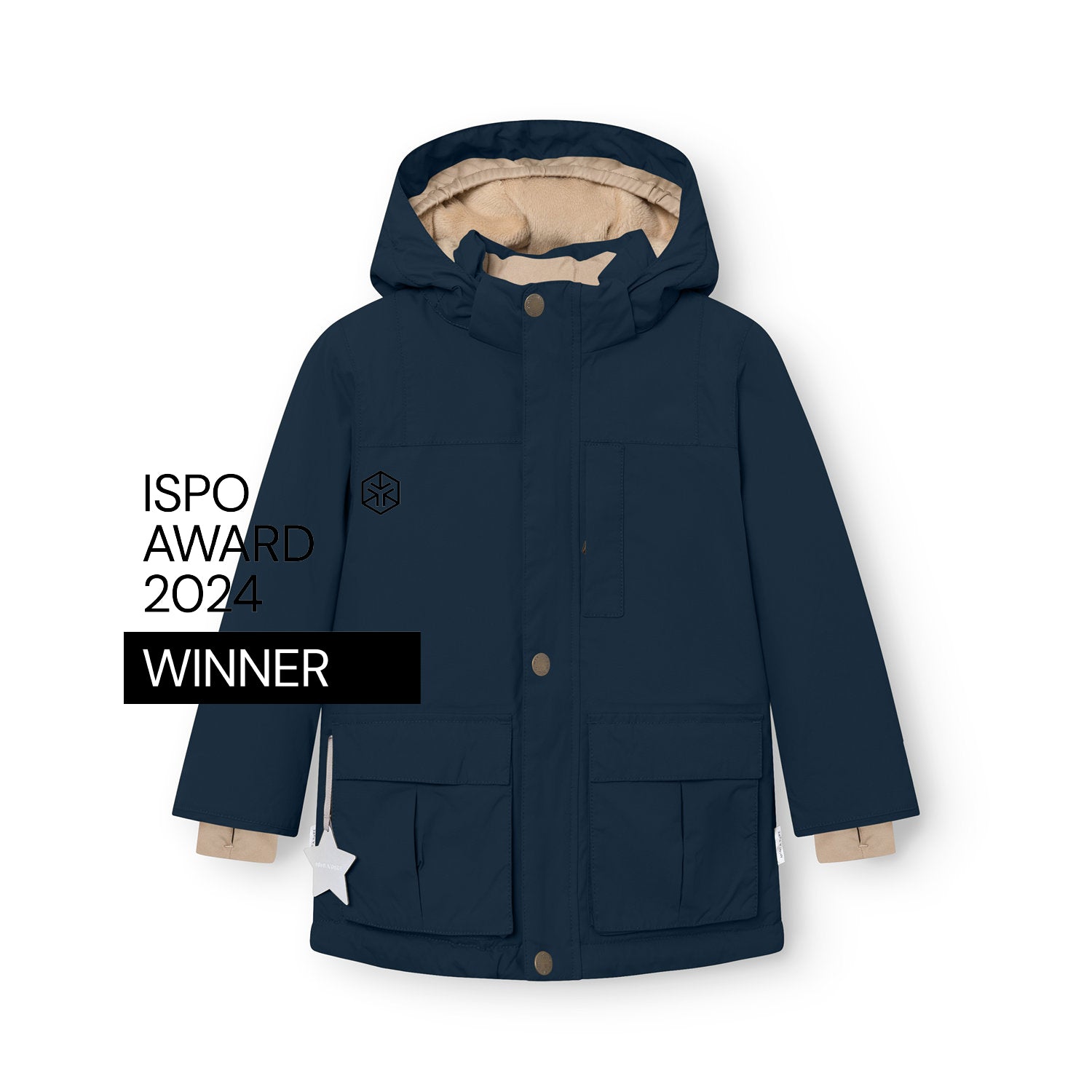 MATKASTORIO fleeceforet vinterjakke. GRS