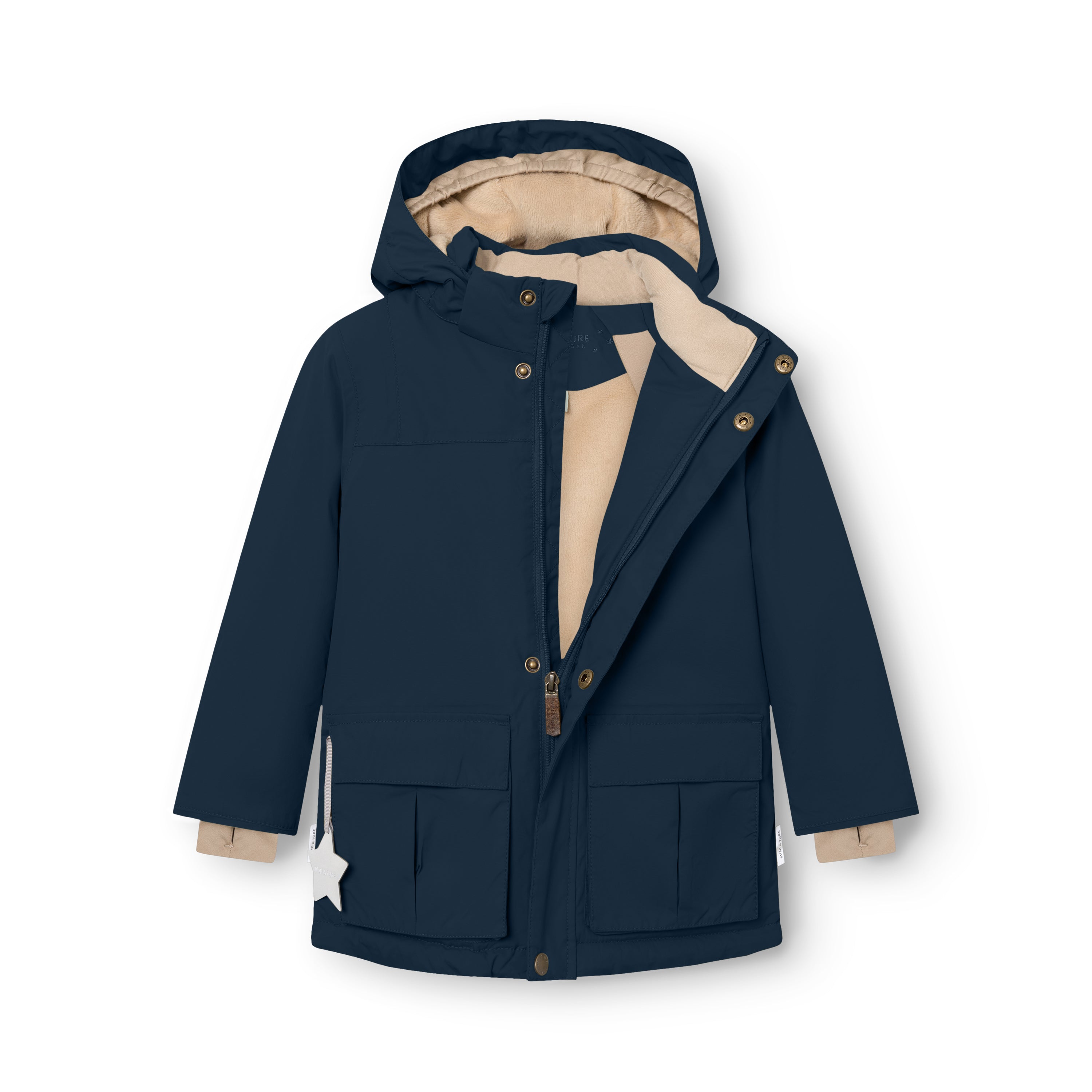 MATKASTORIO fleeceforet vinterjakke. GRS