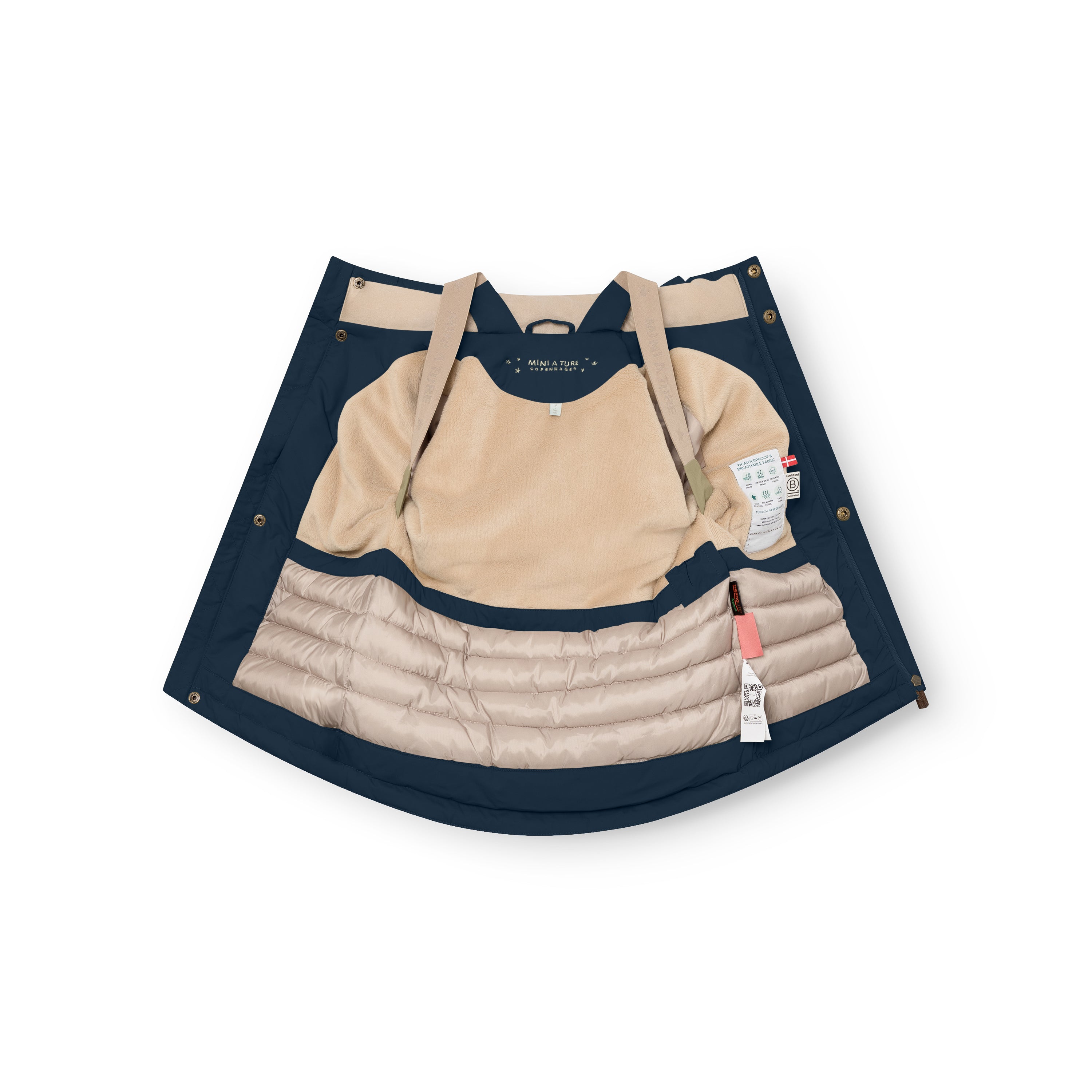 MATKASTORIO fleeceforet vinterjakke. GRS