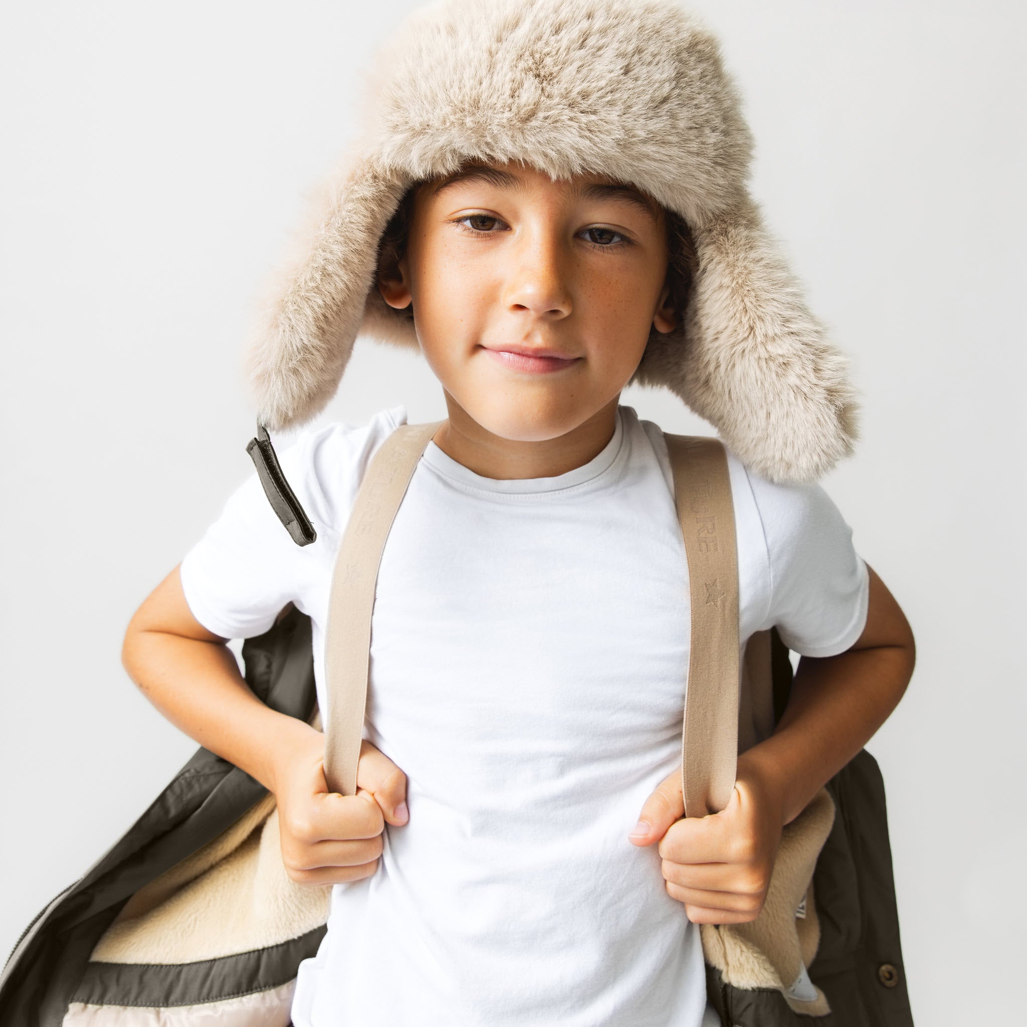 MATKASTORIO fleeceforet vinterjakke. GRS