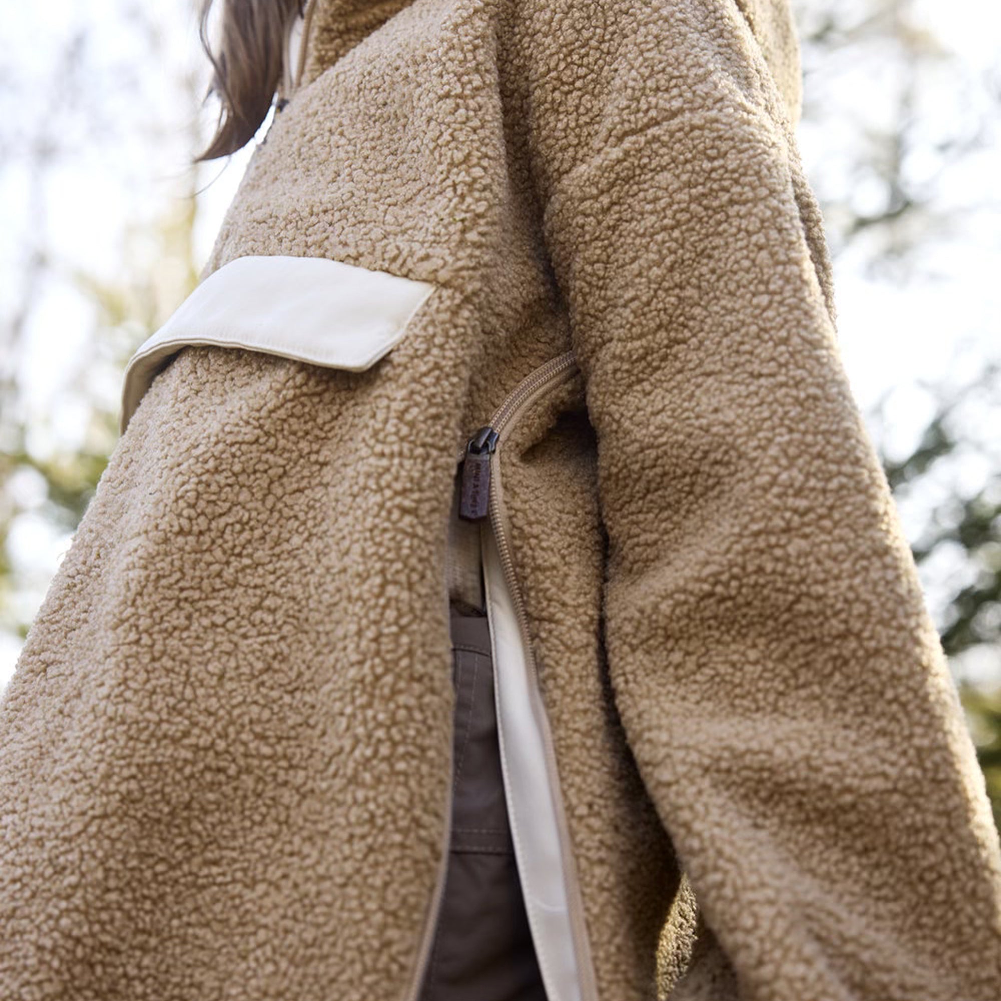 MATARMAN sherpa anorak. GRS