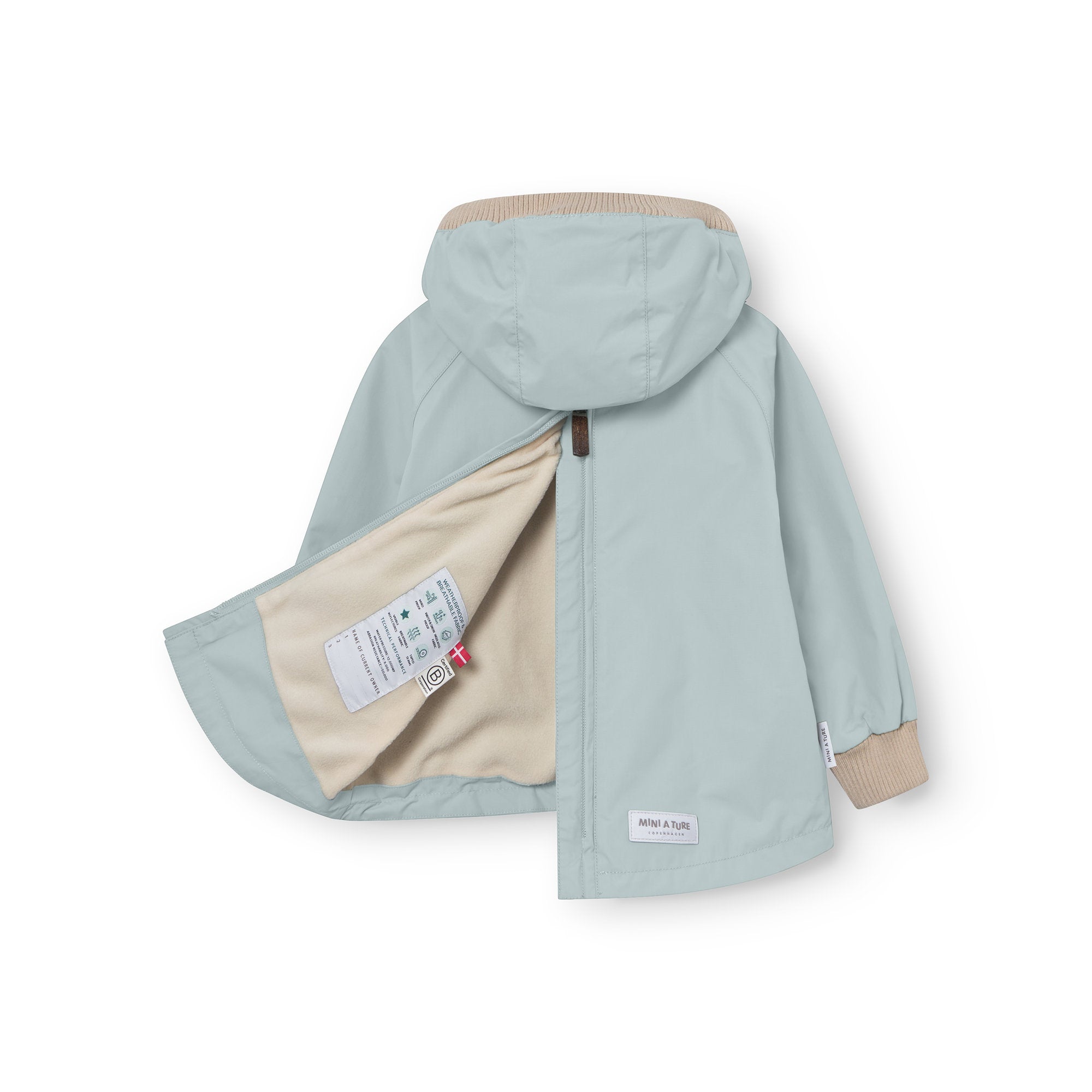 MATBABYVITO fleeceforet forårs anorak. GRS