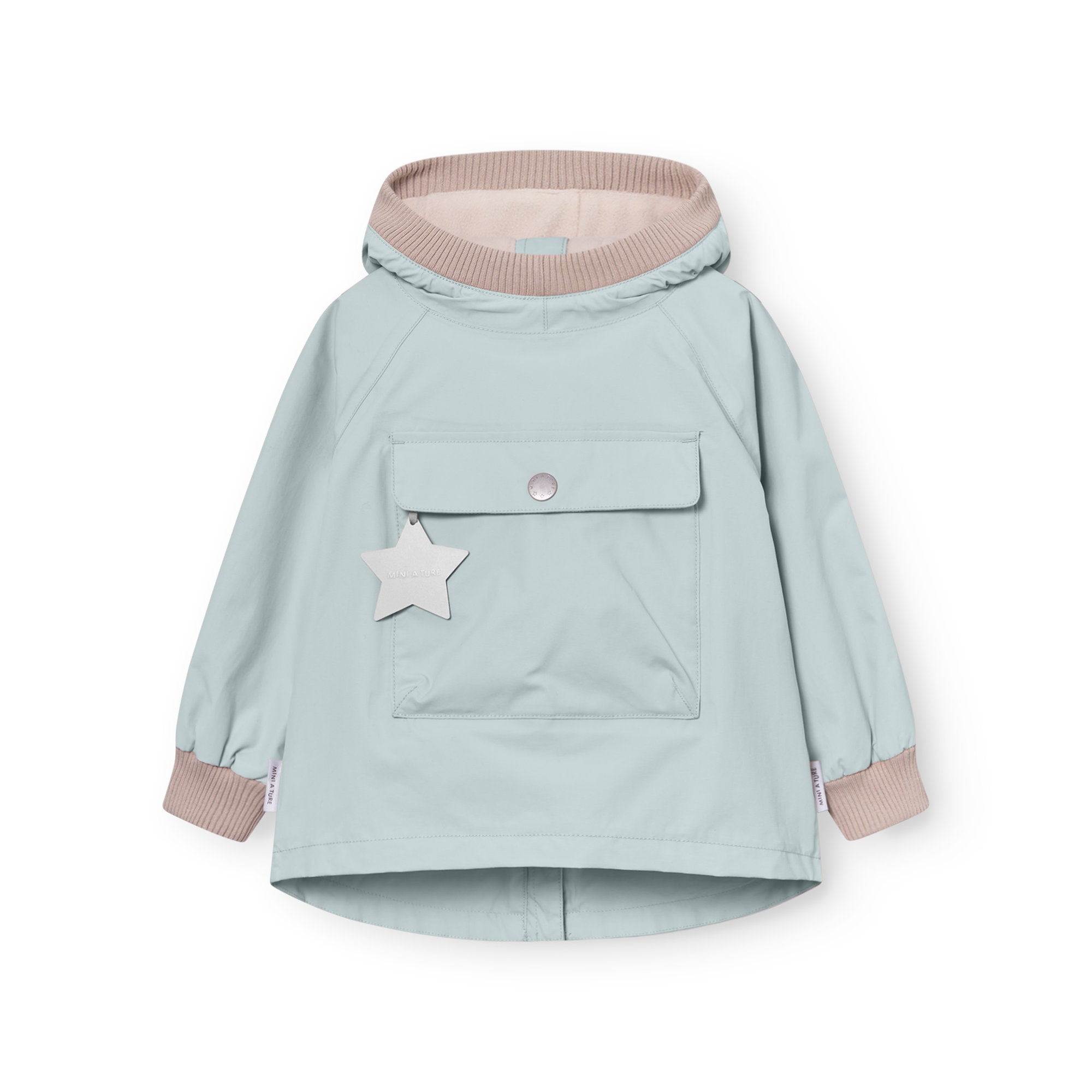 MATBABYVITO fleeceforet forårs anorak. GRS