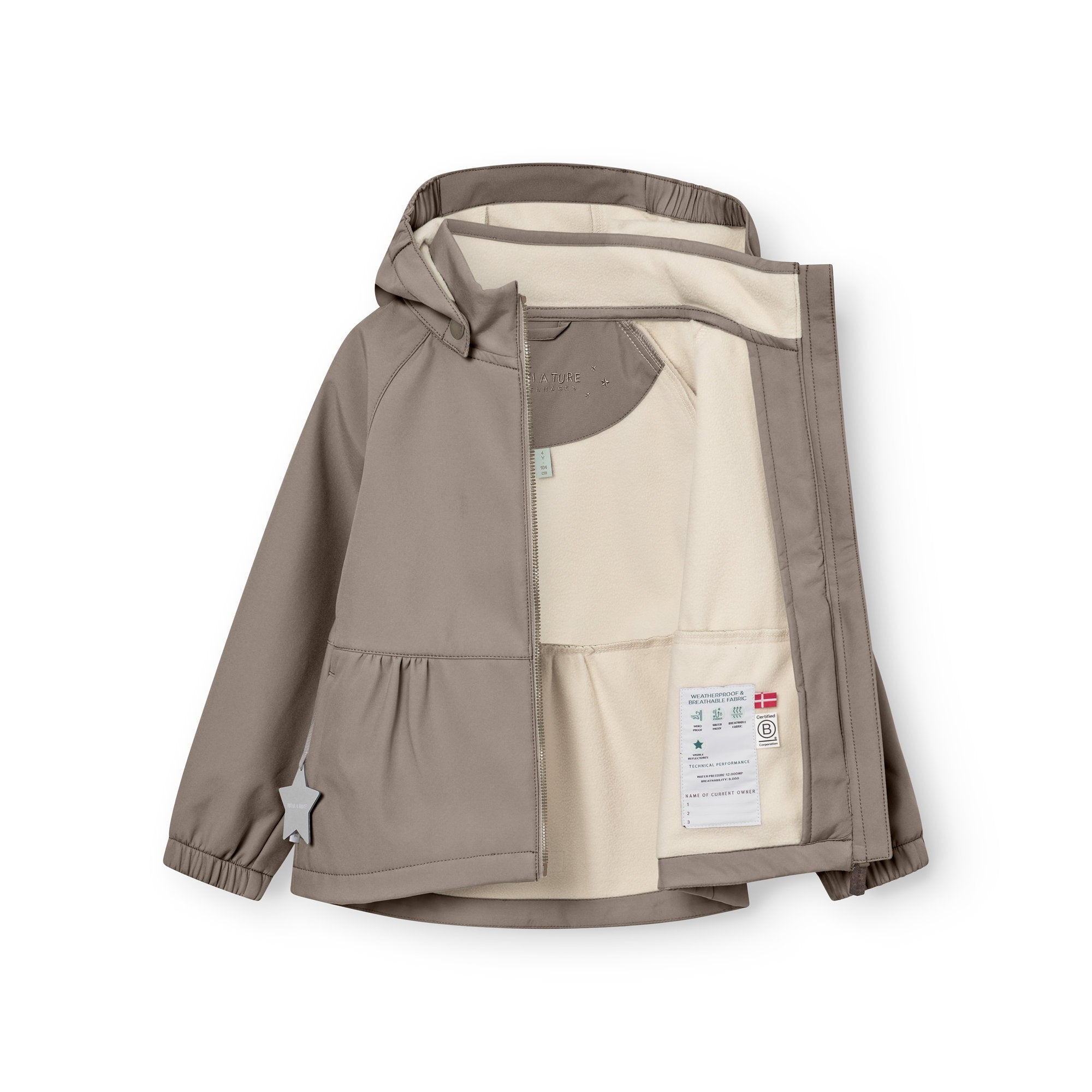 MATBRIDDI softshell jakke. GRS