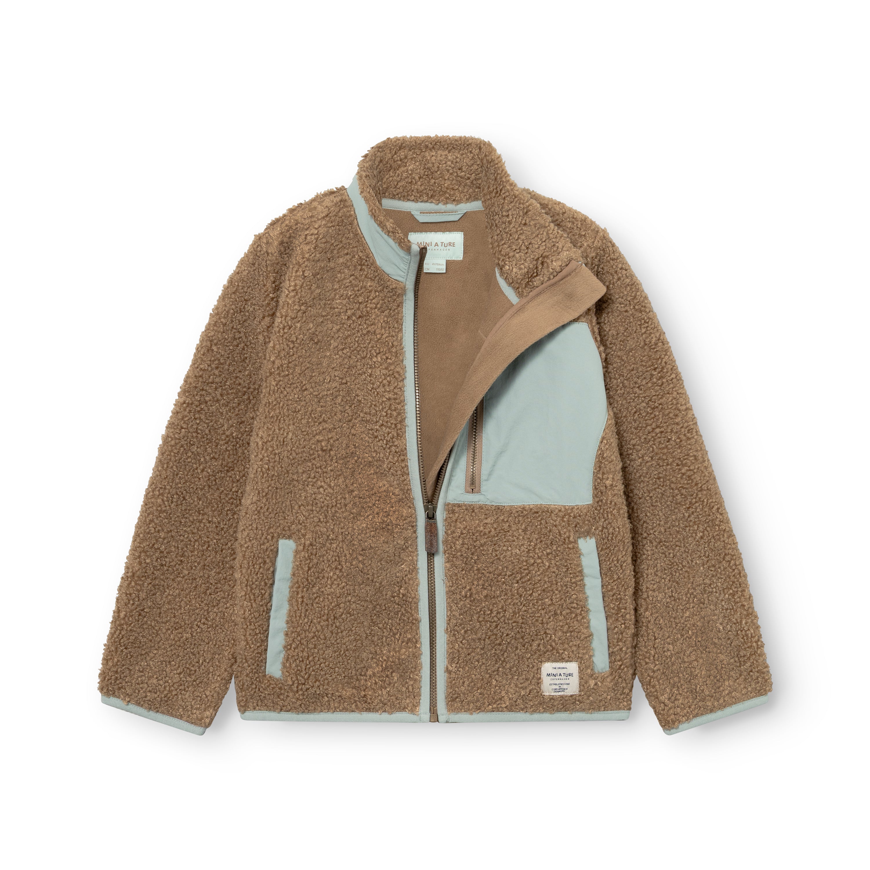 MATALINUR teddyfleece jakke. GRS