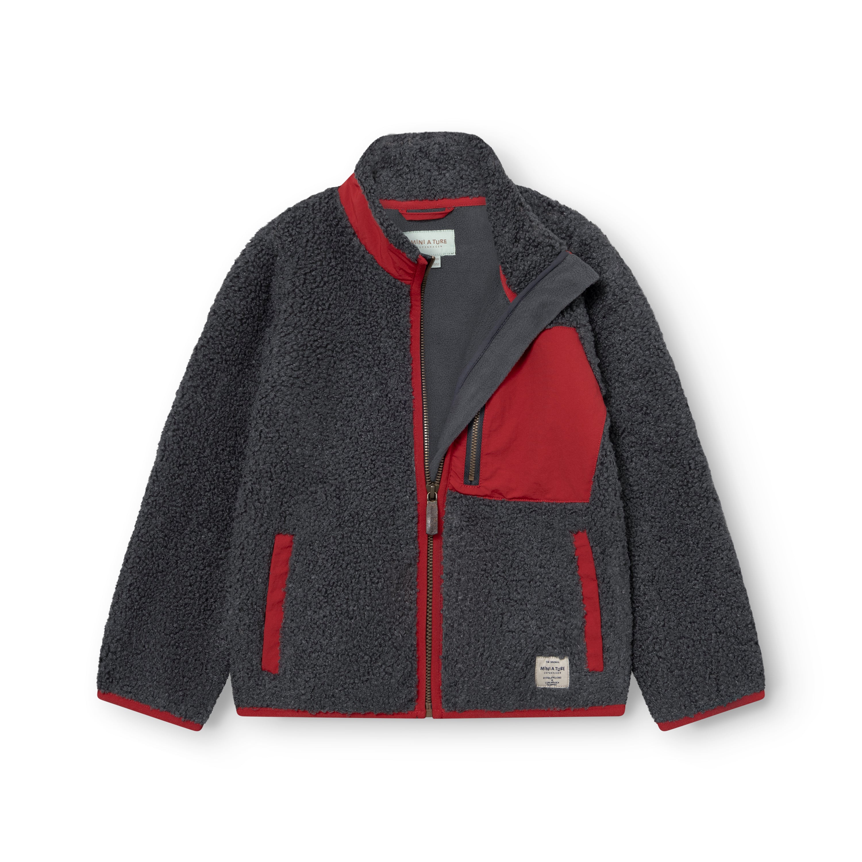MATALINUR teddyfleece jakke. GRS
