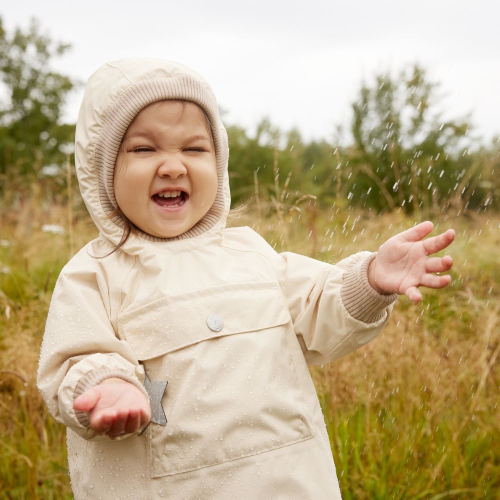 MATBABYVITO fleeceforet forårs anorak. GRS