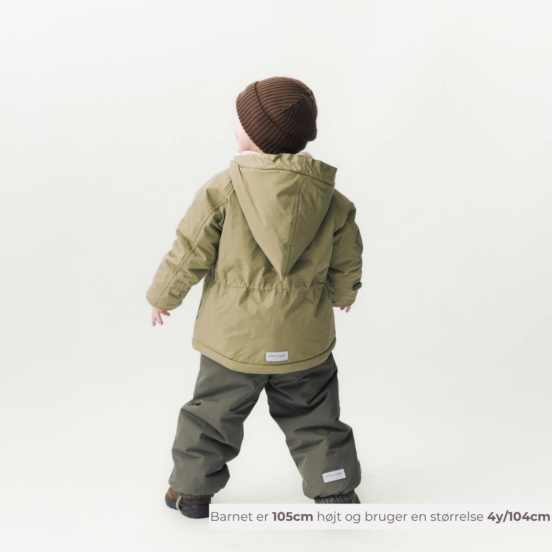 MATWANG fleeceforet vinterjakke. GRS