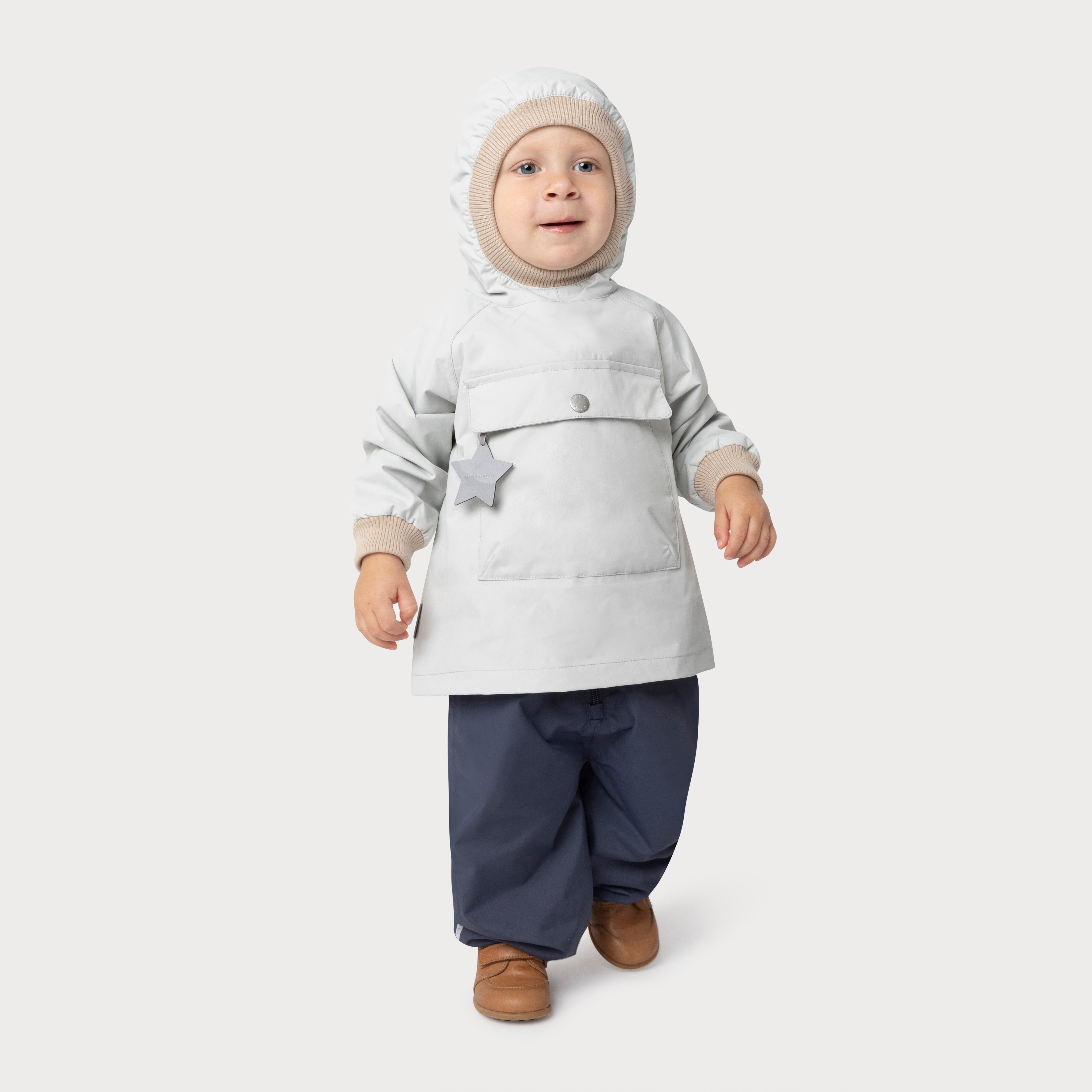 MATBABYVITO fleeceforet forårs anorak. GRS