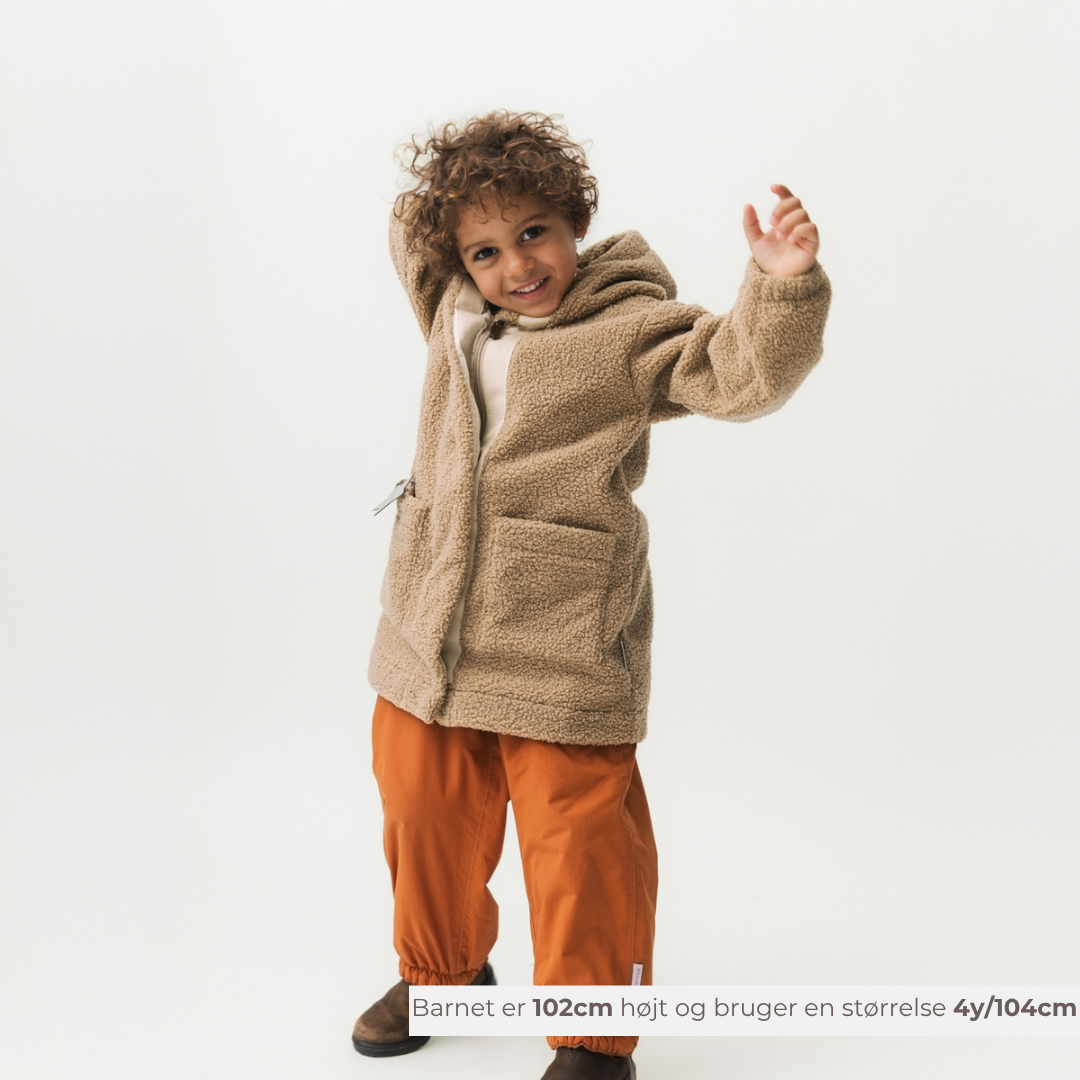 MATCAYKAS sherpa jakke. GRS