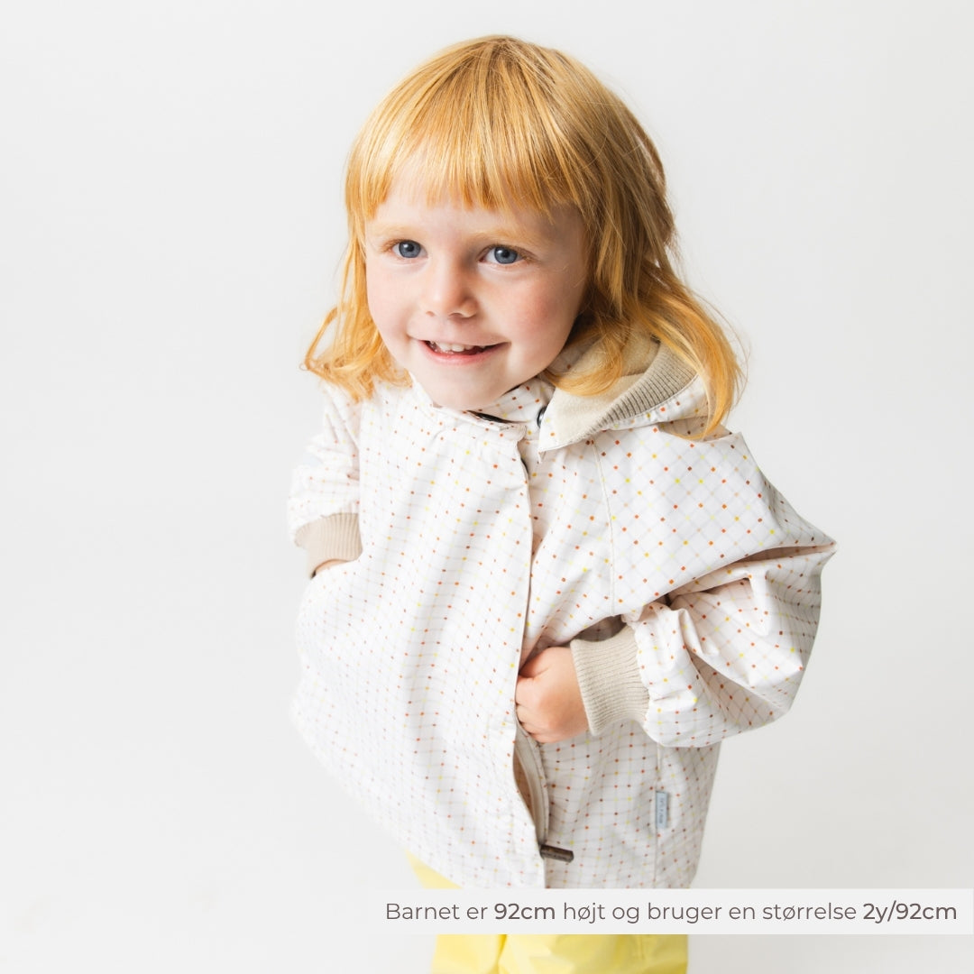 MATWIAMI printed fleeceforet jakke. GRS