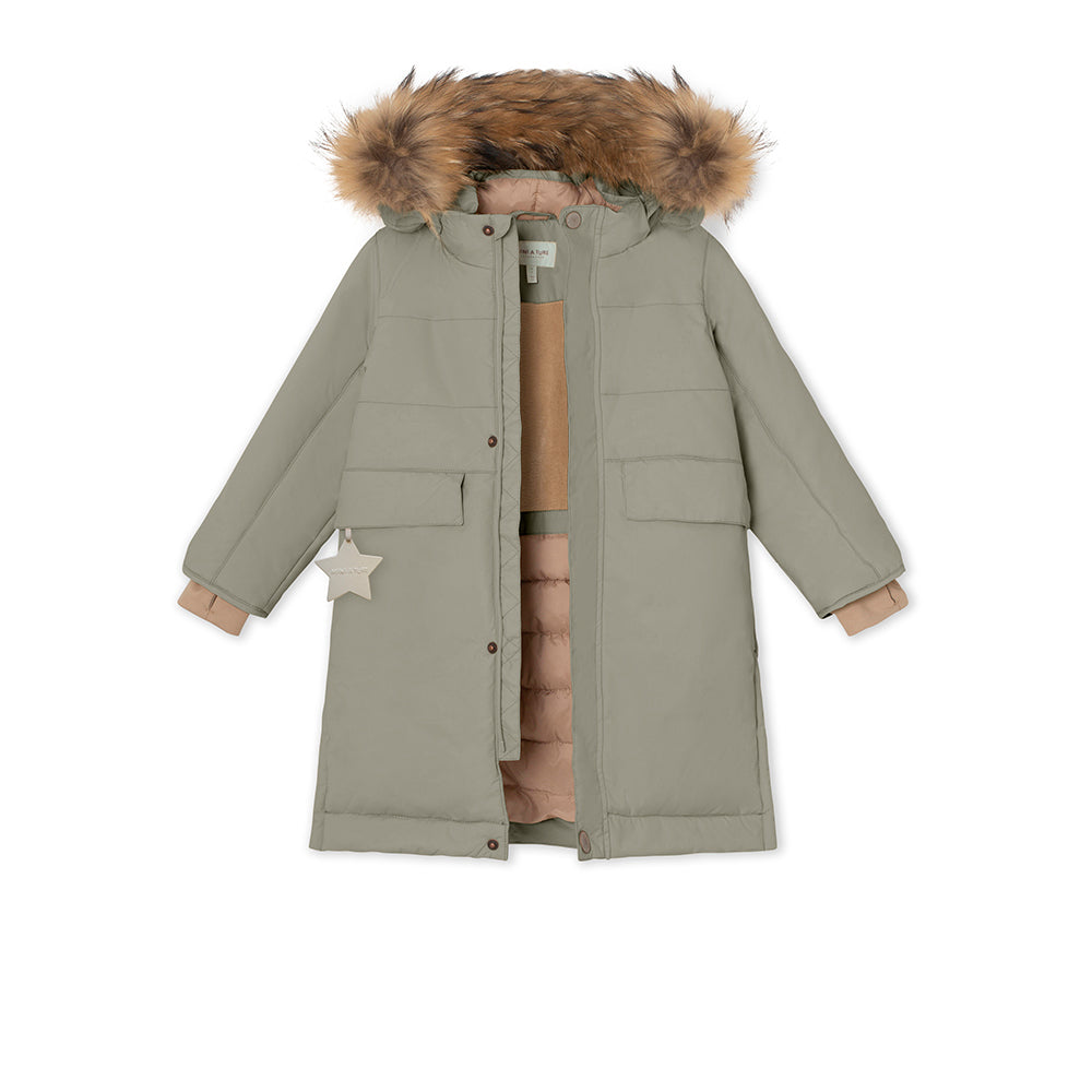 MATVENCASTA fleeceforet vinterjakke pels. GRS-ap-1