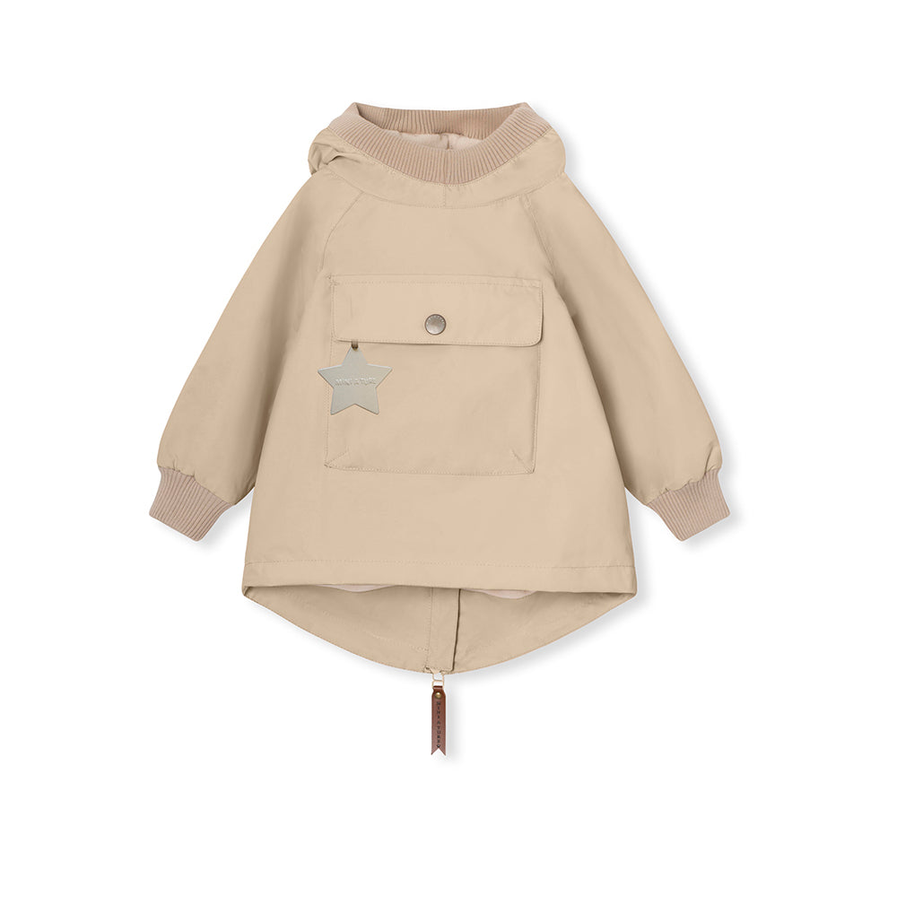 MATBABYVITO fleeceforet forårs anorak. GRS