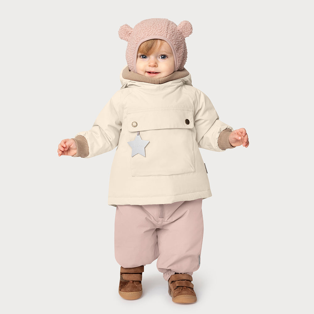 MATBABYWEN fleeceforet vinter anorak. GRS