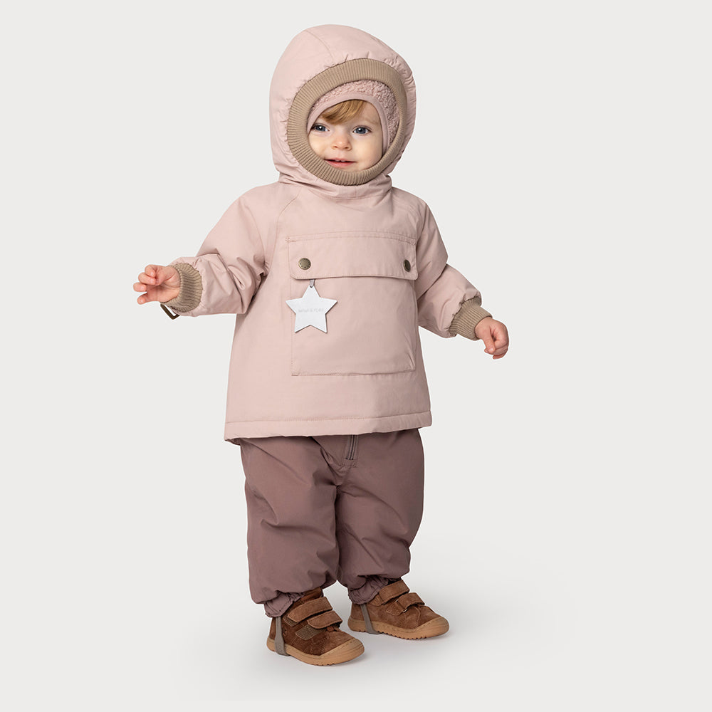 MATBABYWEN fleeceforet vinter anorak. GRS