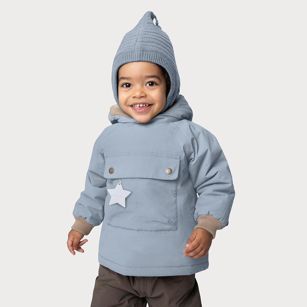 MATBABYWEN fleeceforet vinter anorak. GRS