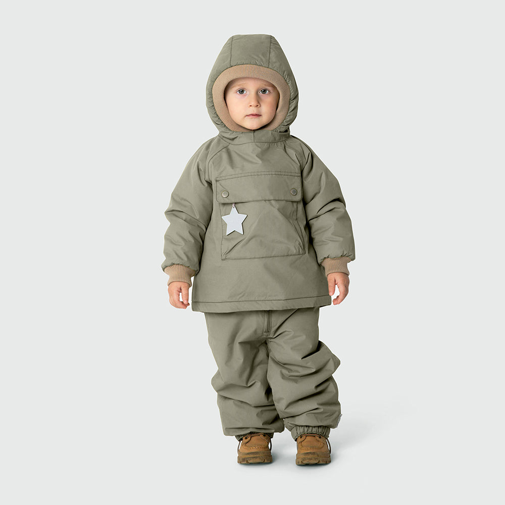 MATBABYWEN fleeceforet vinter anorak. GRS