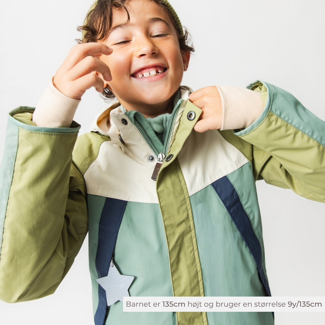 MATVALON fleeceforet jakke. GRS