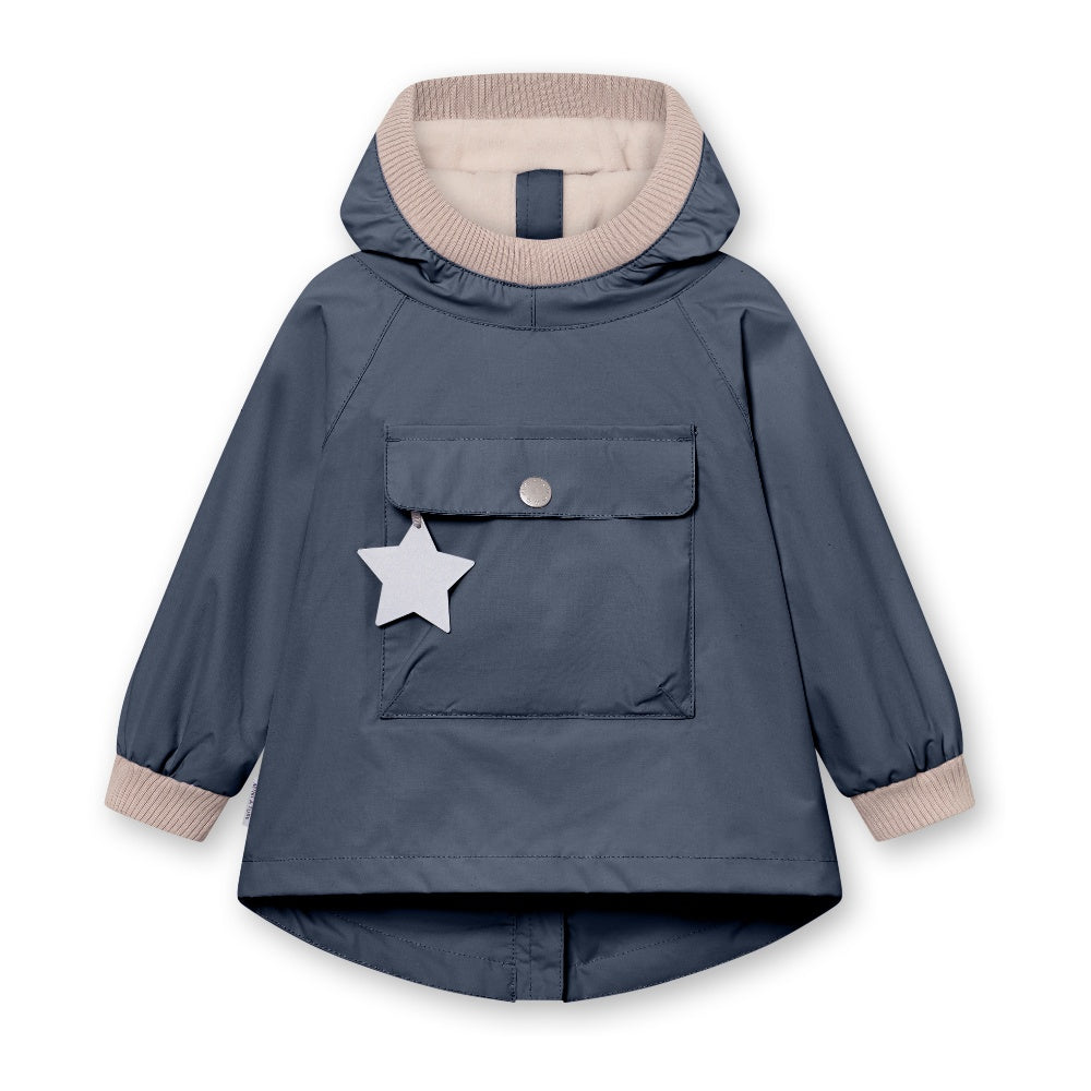 MATBABYVITO fleeceforet forårs anorak. GRS