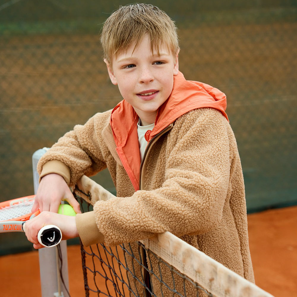 MATCEDRIC teddyfleece jakke. GRS