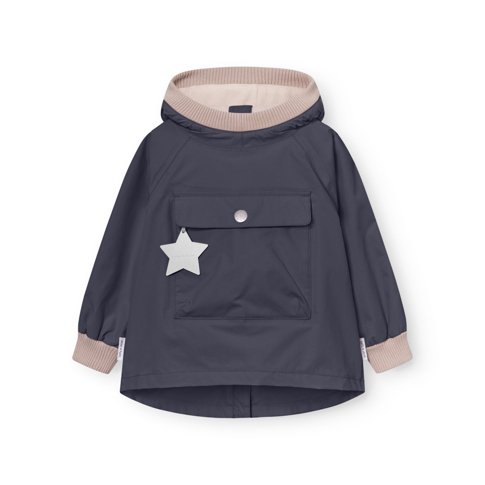 MATBABYVITO fleeceforet forårs anorak. GRS