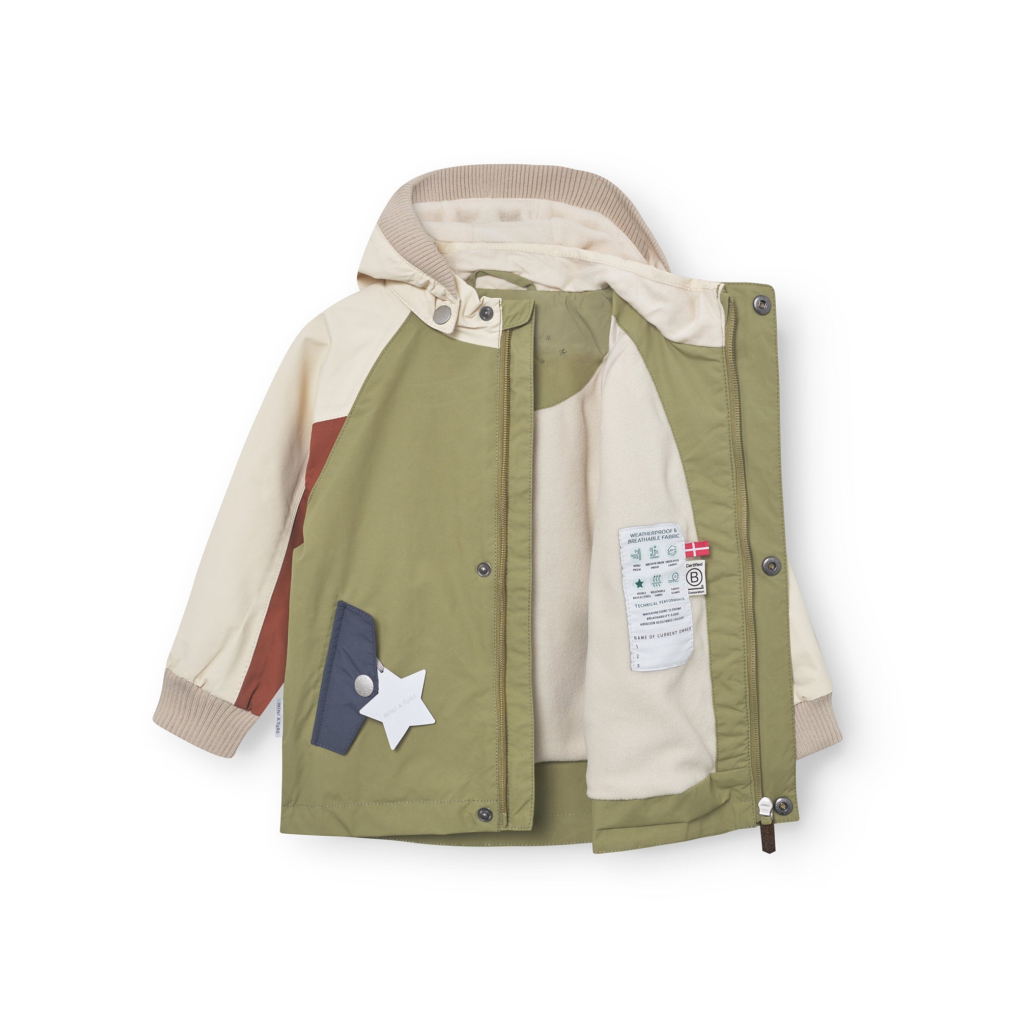 MATWALLY fleeceforet jakke GRS