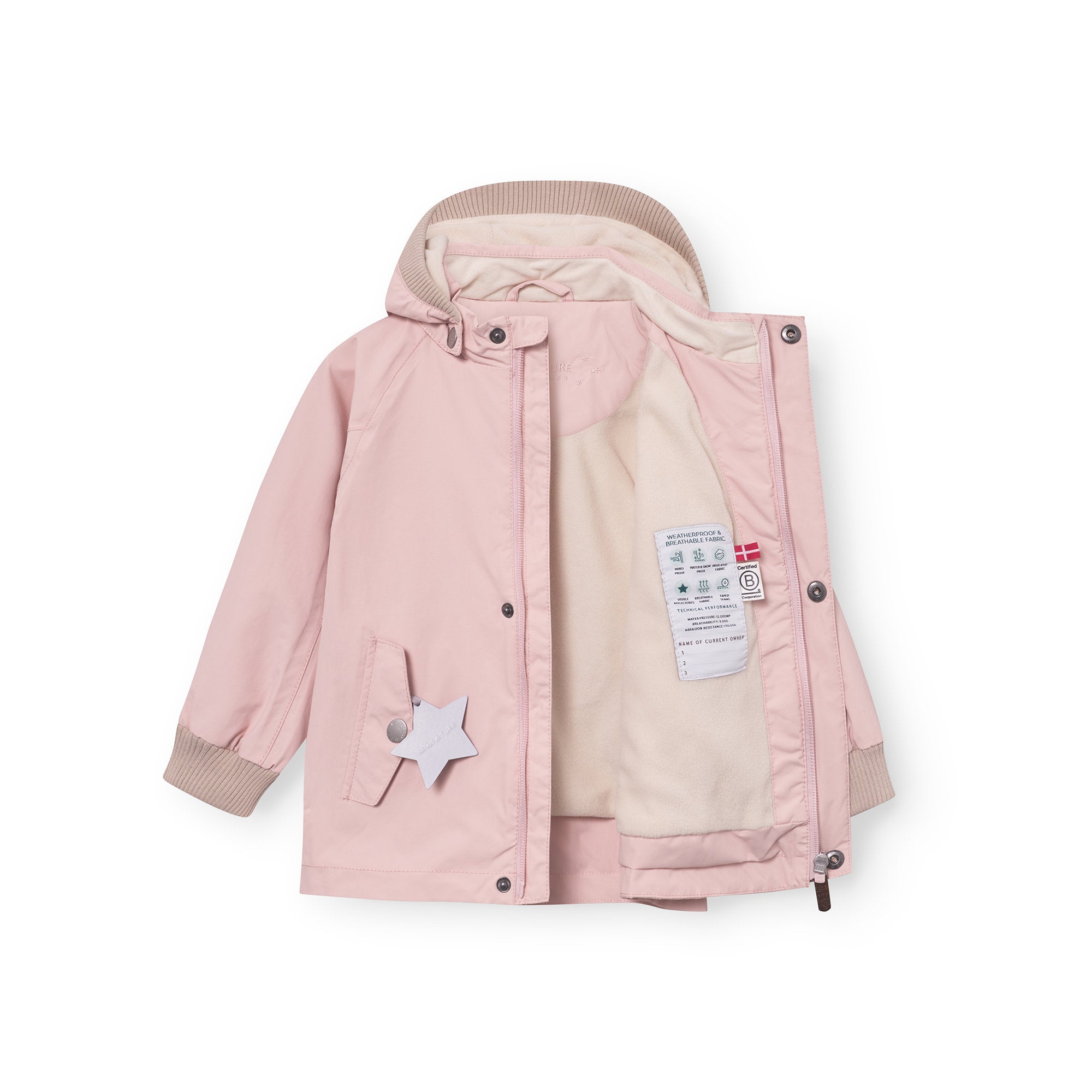 MATWALLY fleeceforet jakke GRS-ap-1