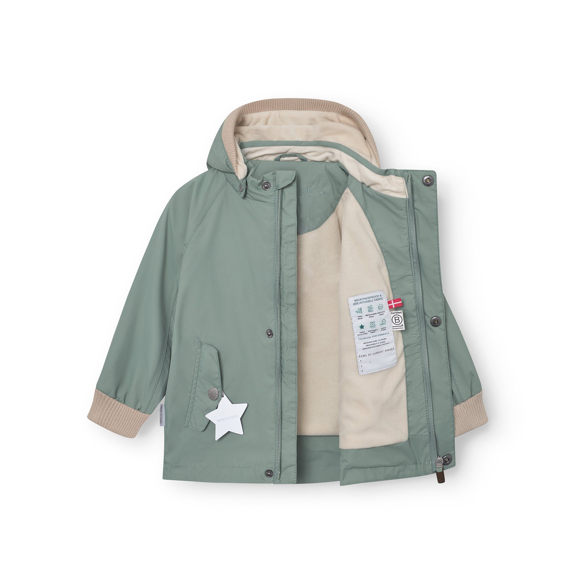 MATWALLY fleeceforet jakke GRS