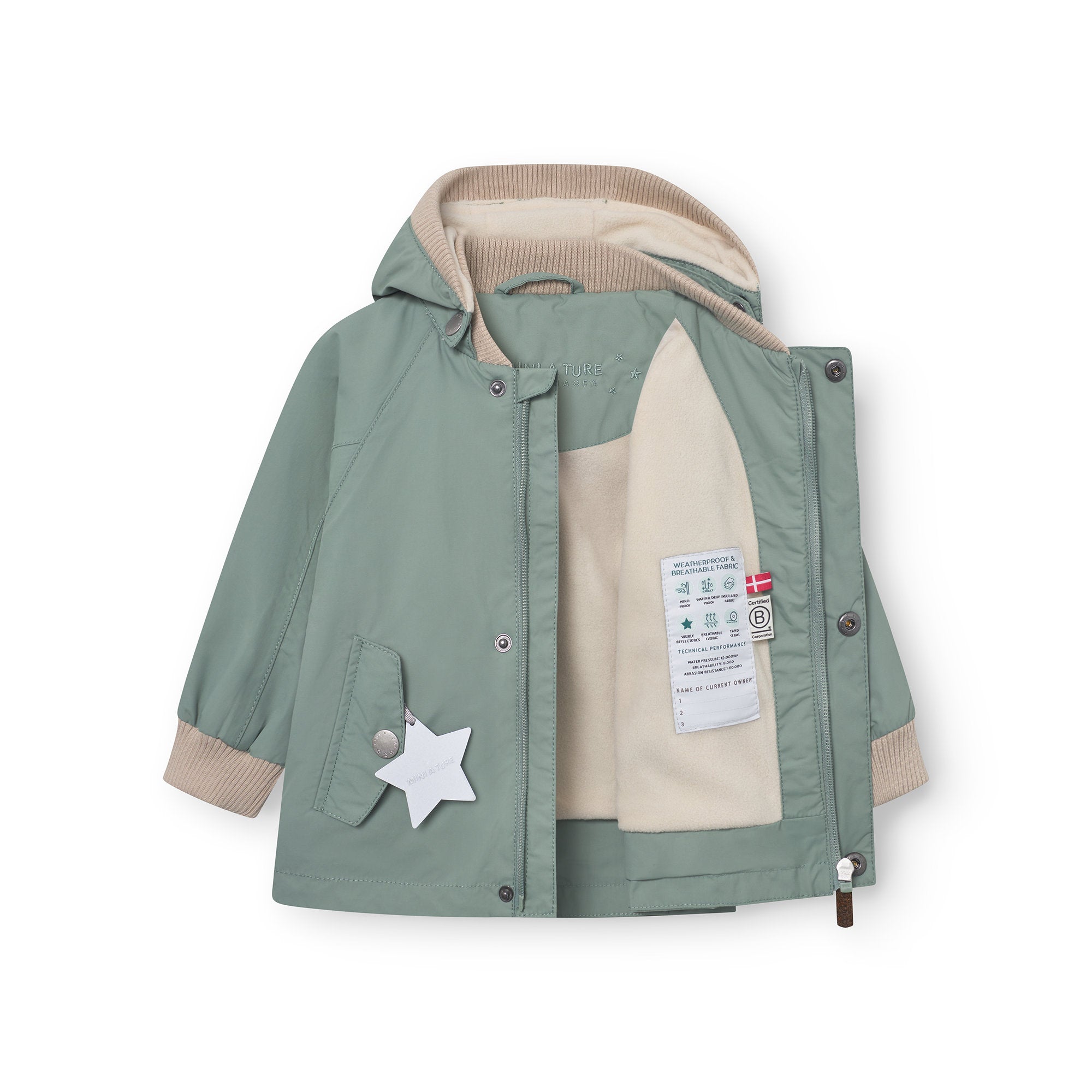 MATWALLY fleeceforet jakke GRS-ap-1