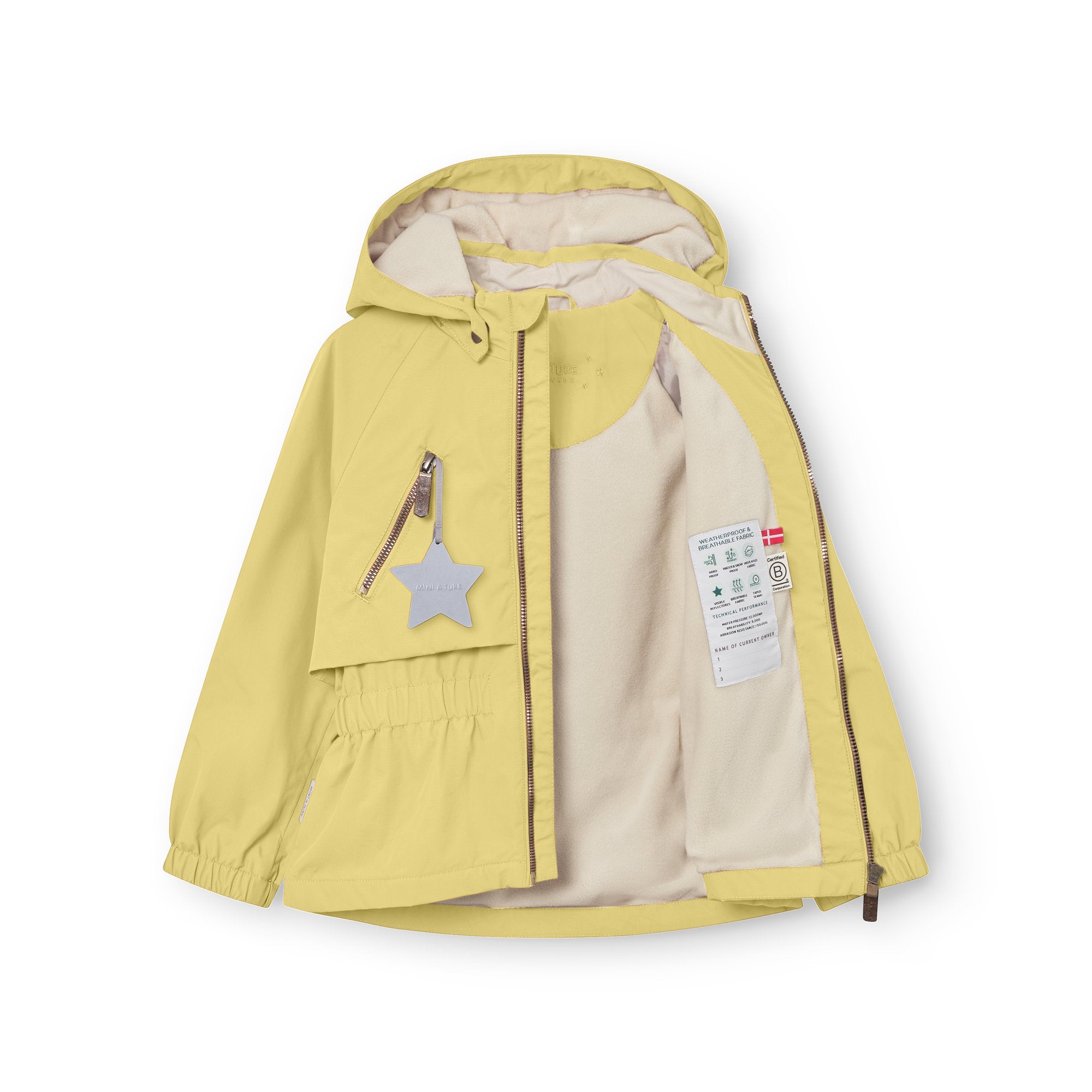 MATALGEA fleeceforet forårsjakke. GRS