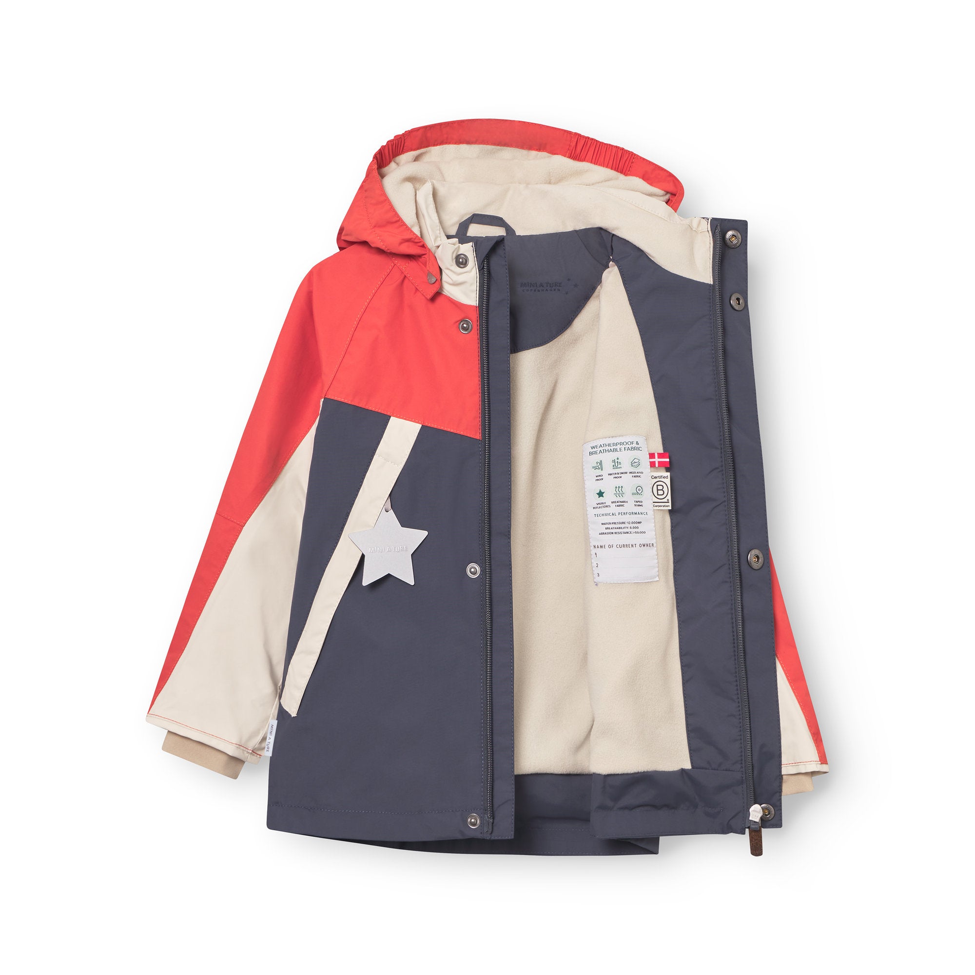 MATVALON fleeceforet jakke. GRS