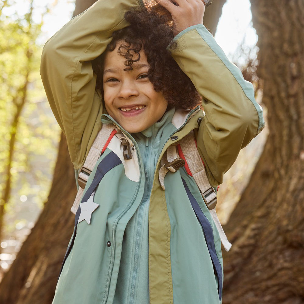 MATVALON fleeceforet jakke. GRS