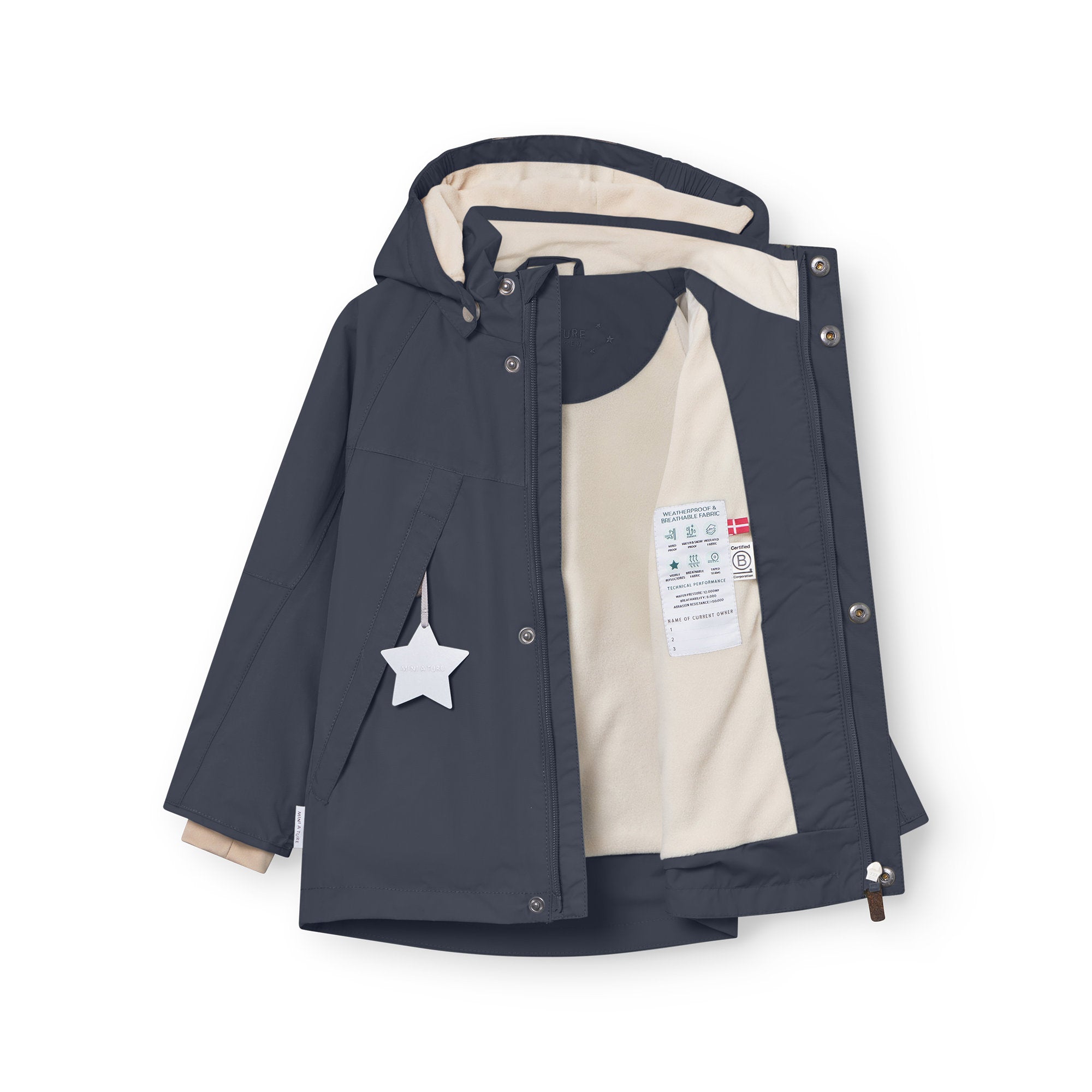 MATVALON fleeceforet jakke. GRS