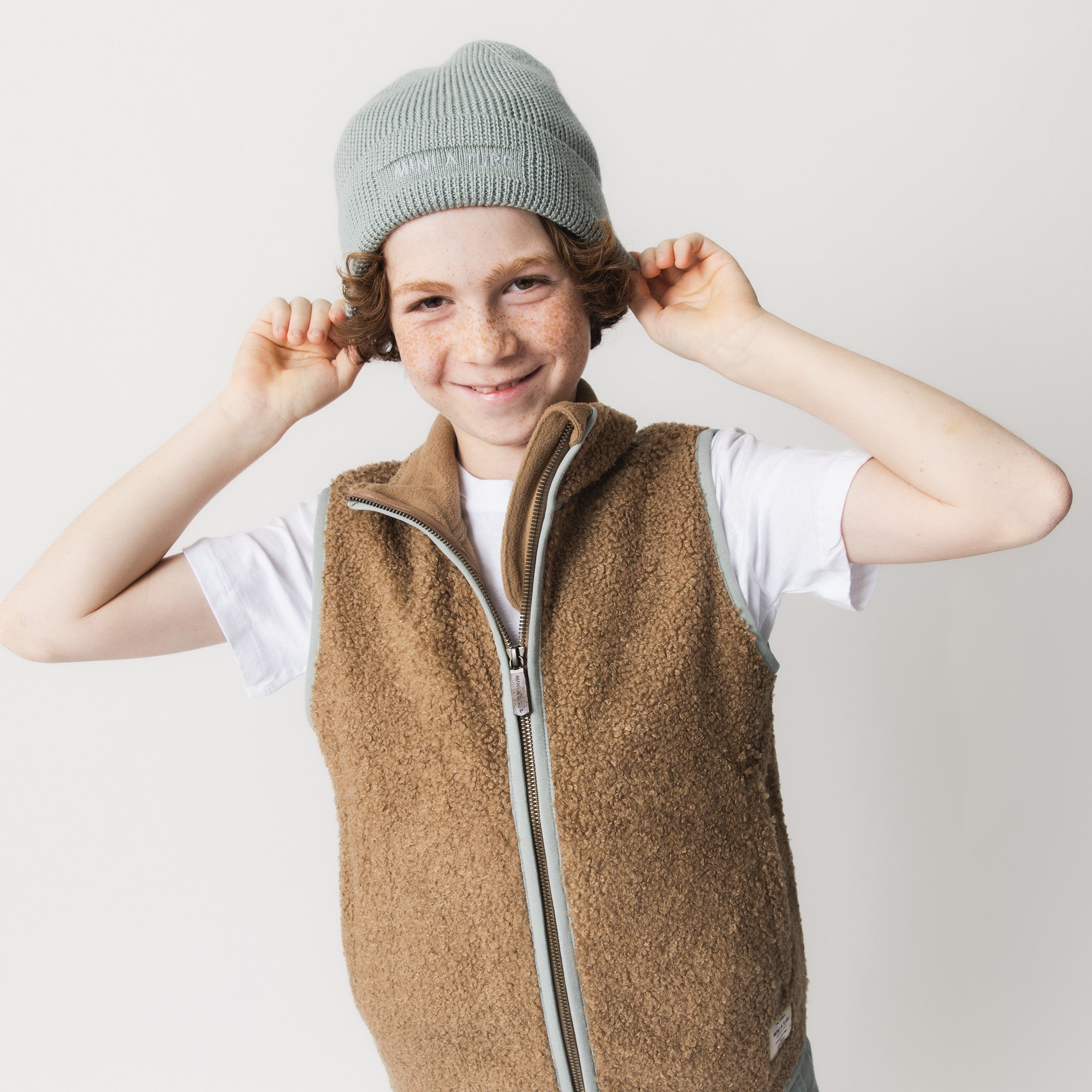 MATBATTAL teddyfleece vest. GRS