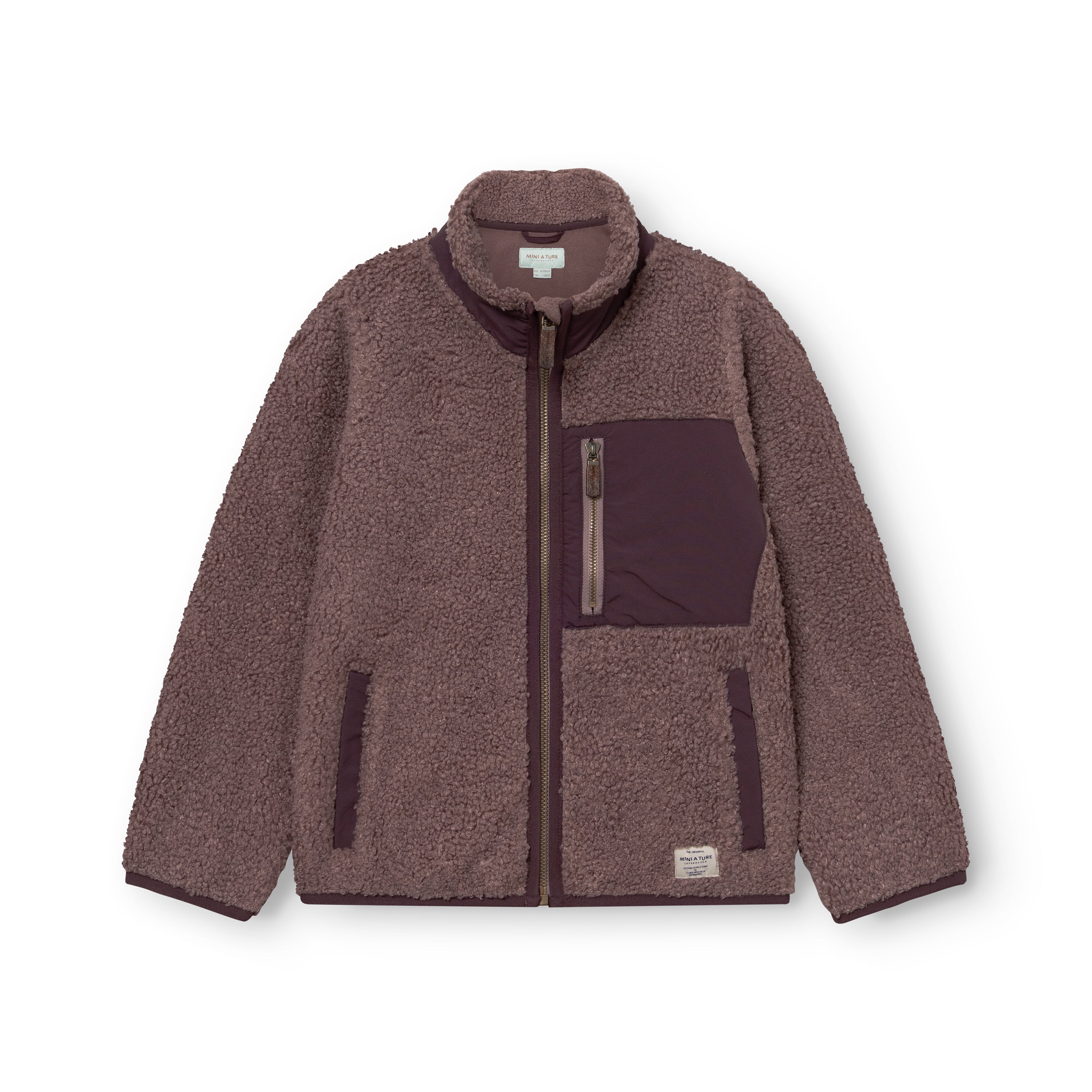 MATALINUR teddyfleece jakke. GRS