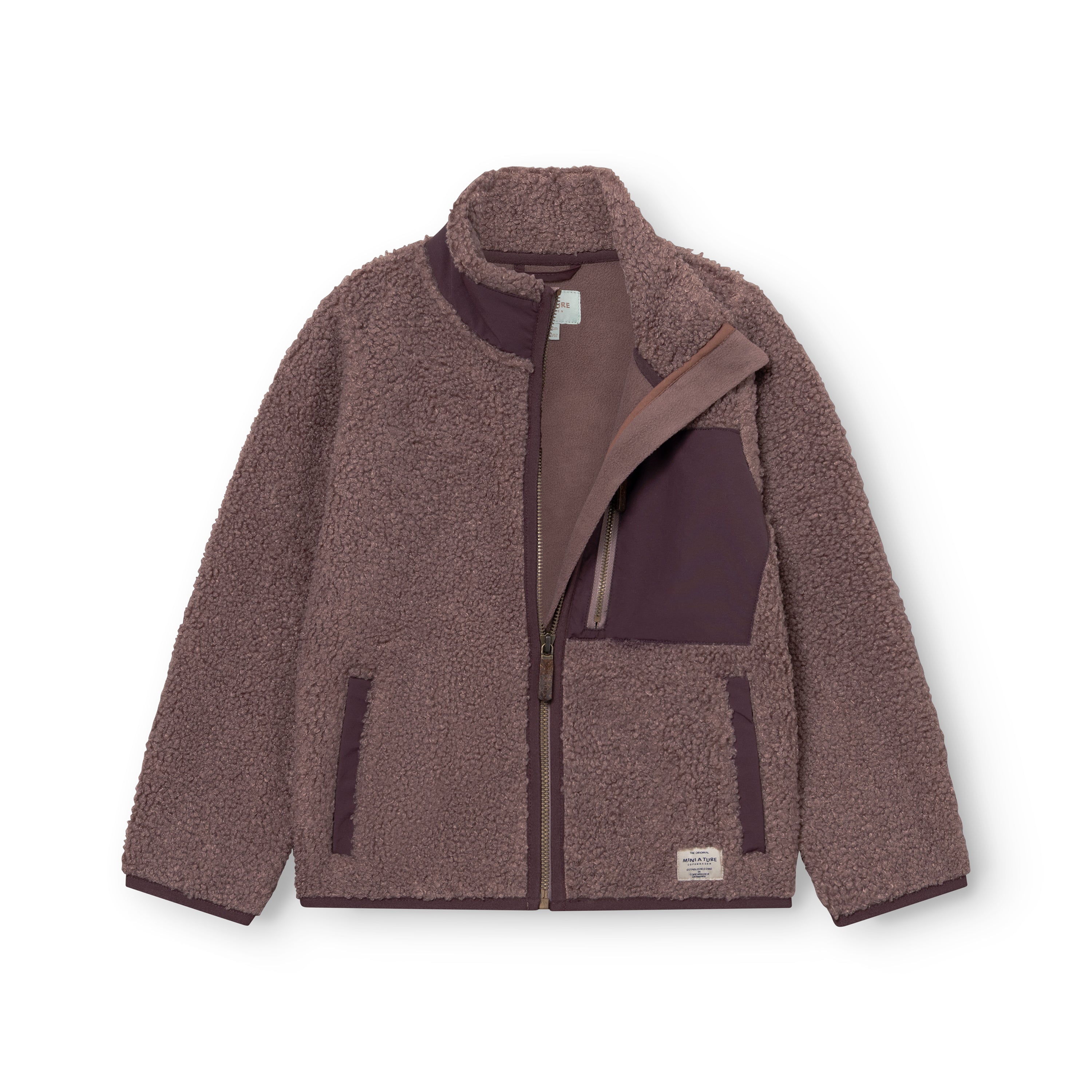 MATALINUR teddyfleece jakke. GRS