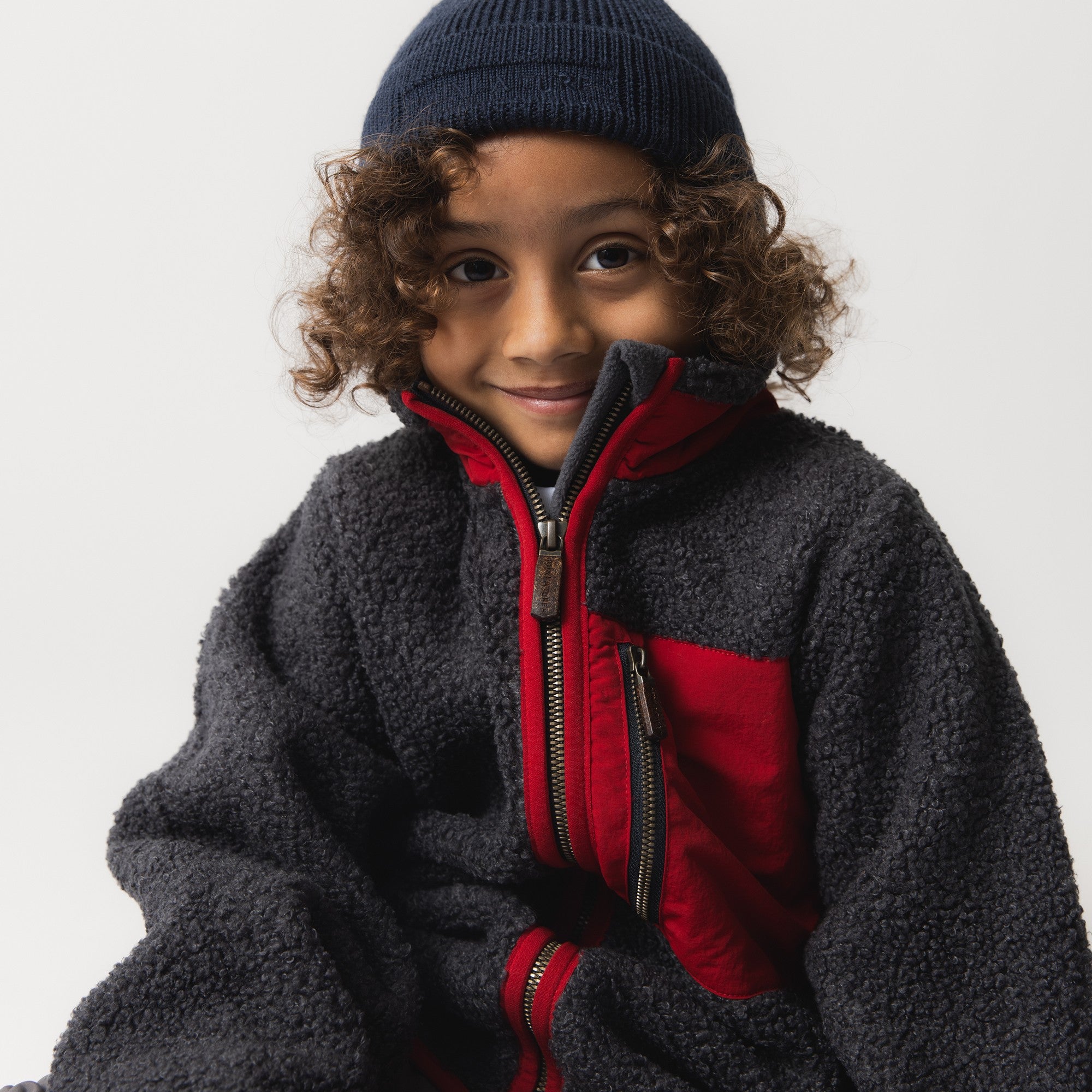 MATALINUR teddyfleece jakke. GRS