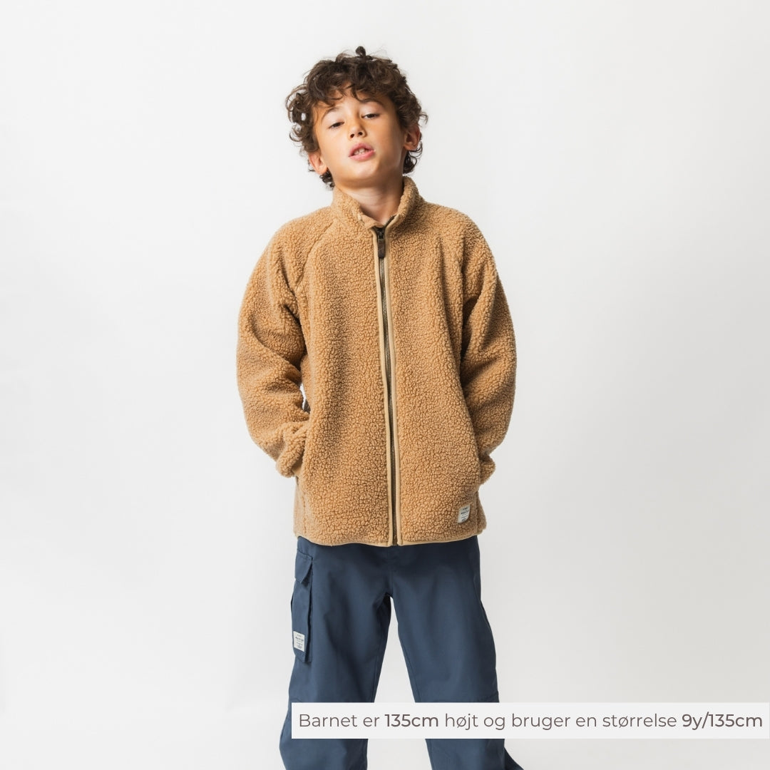 MATCEDRIC teddyfleece jakke. GRS