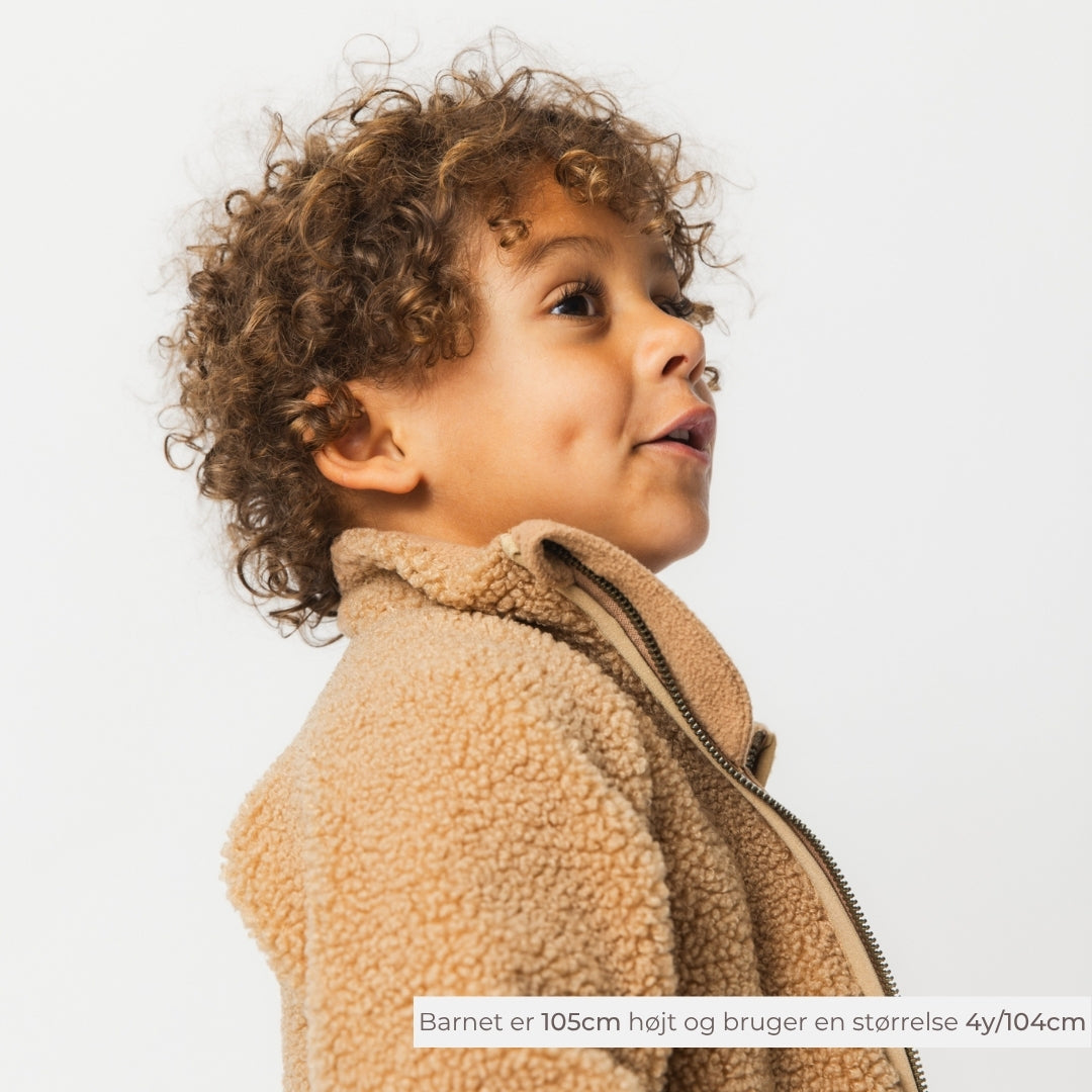 MATCEDRIC teddyfleece jakke. GRS