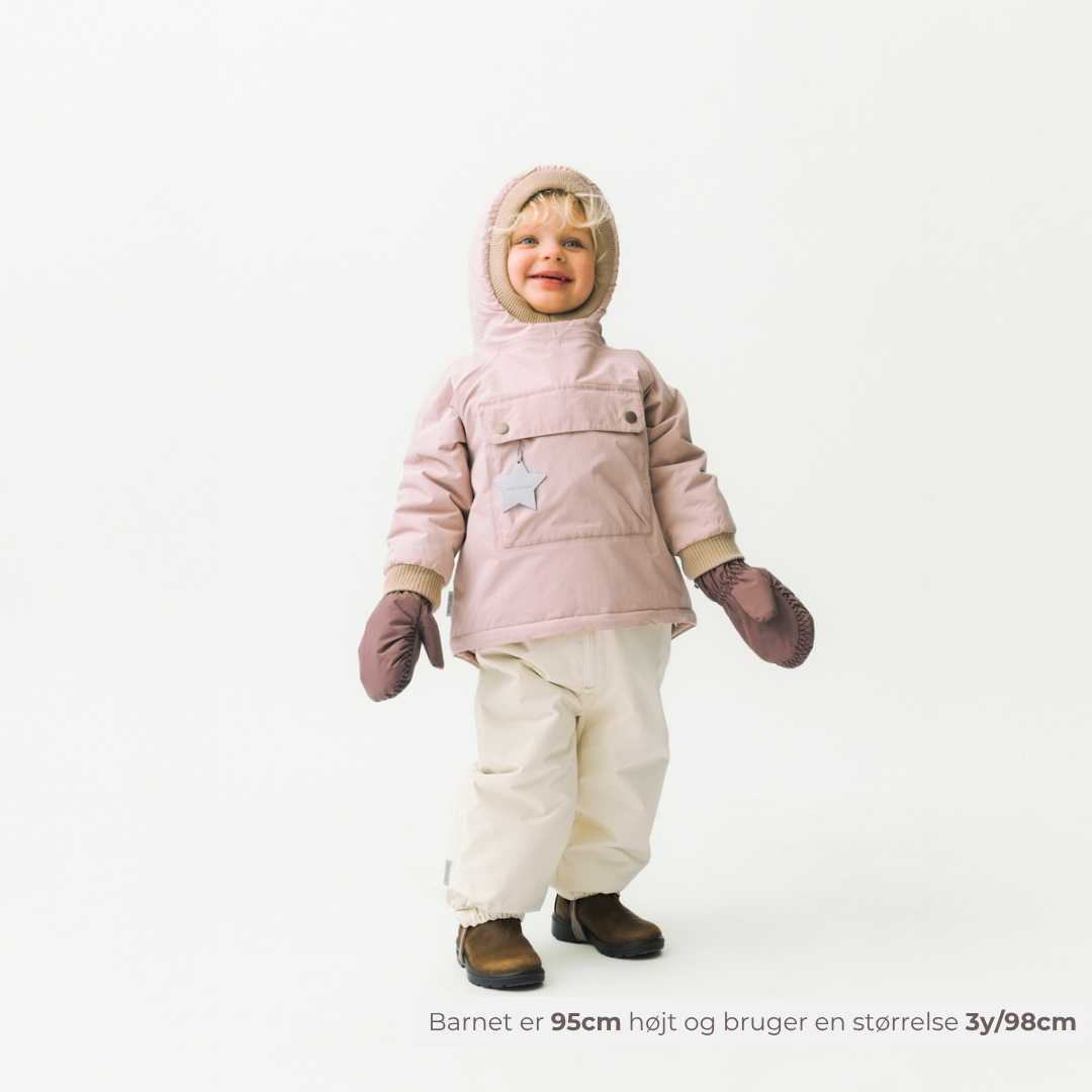 MATBABYWEN fleeceforet vinter anorak. GRS