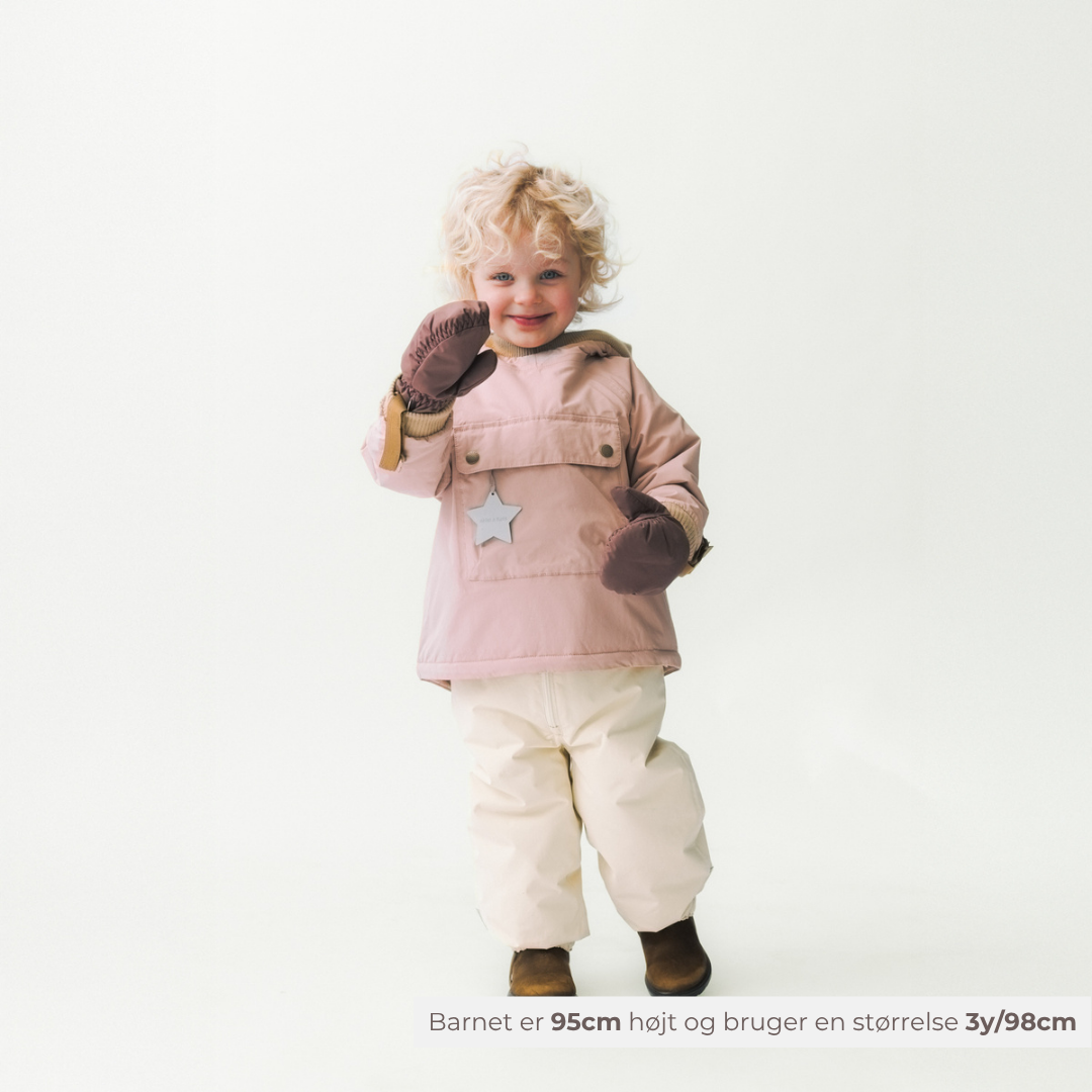 MATBABYWEN fleeceforet vinter anorak. GRS